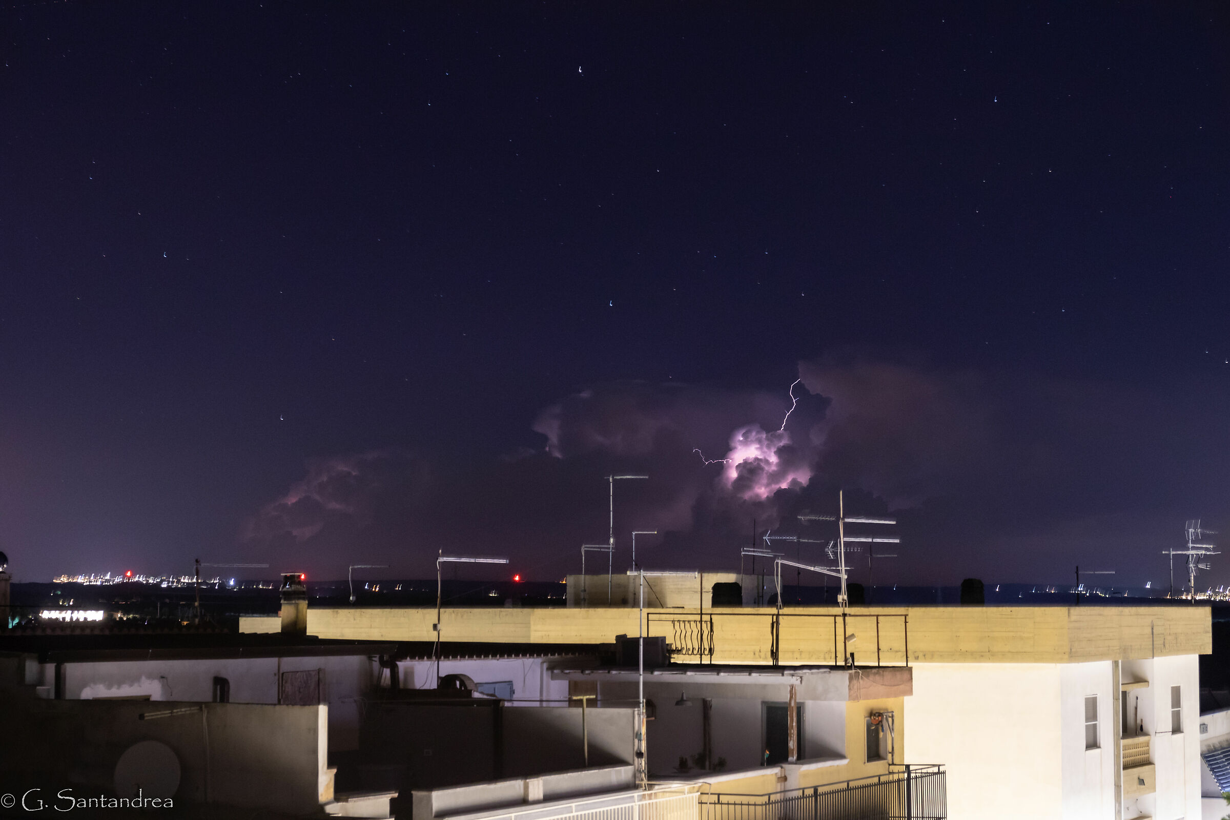 electrical storm #lightnine #thunderstorm #star
