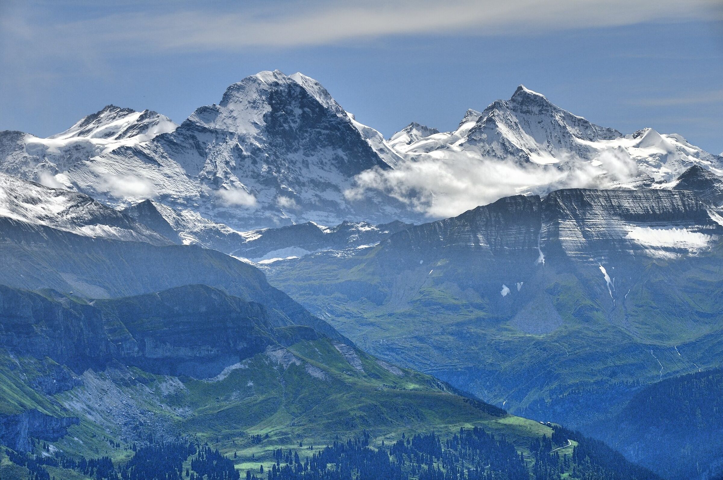 Eiger and Jungfrau