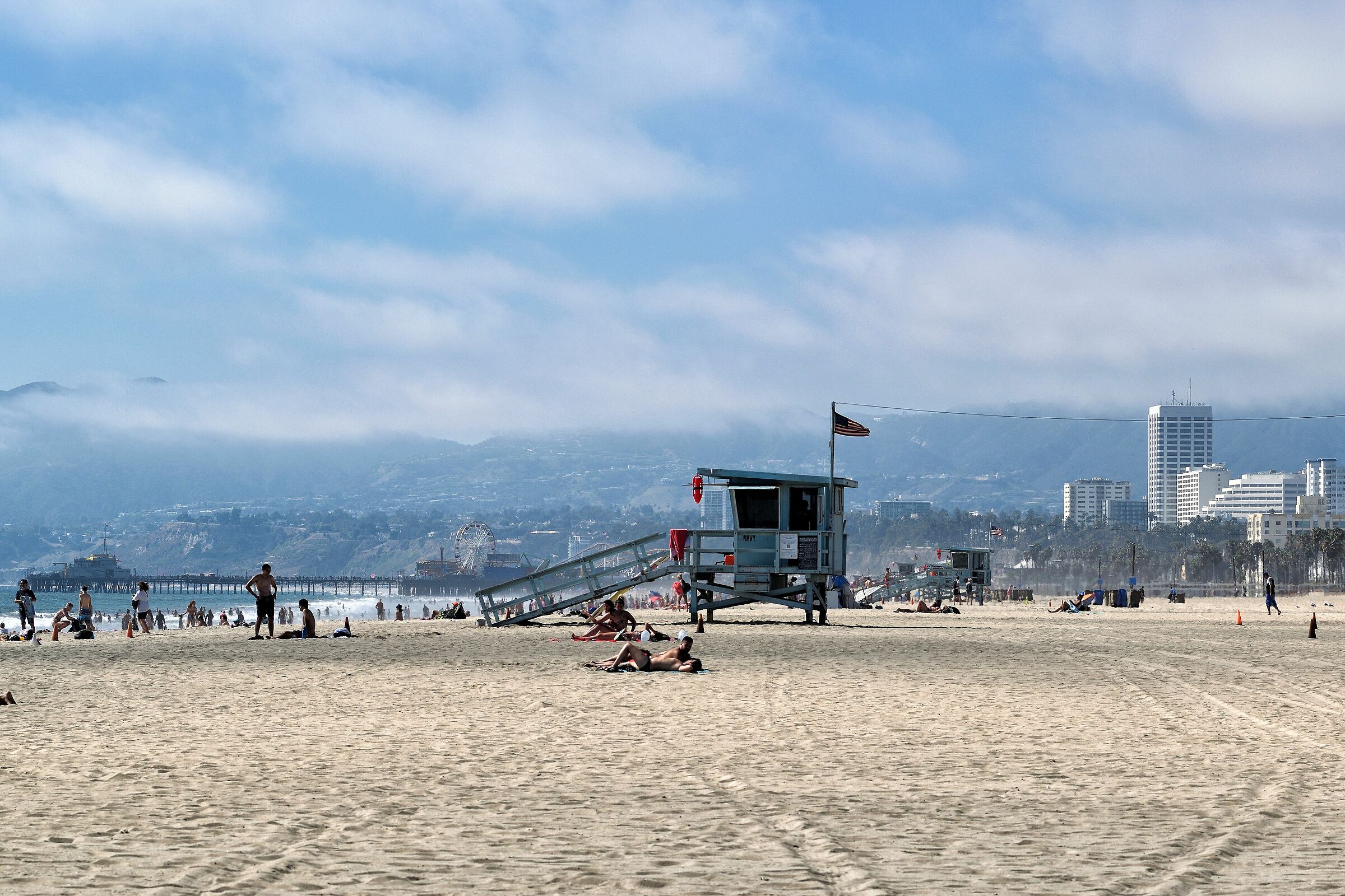 Santa Monica beach