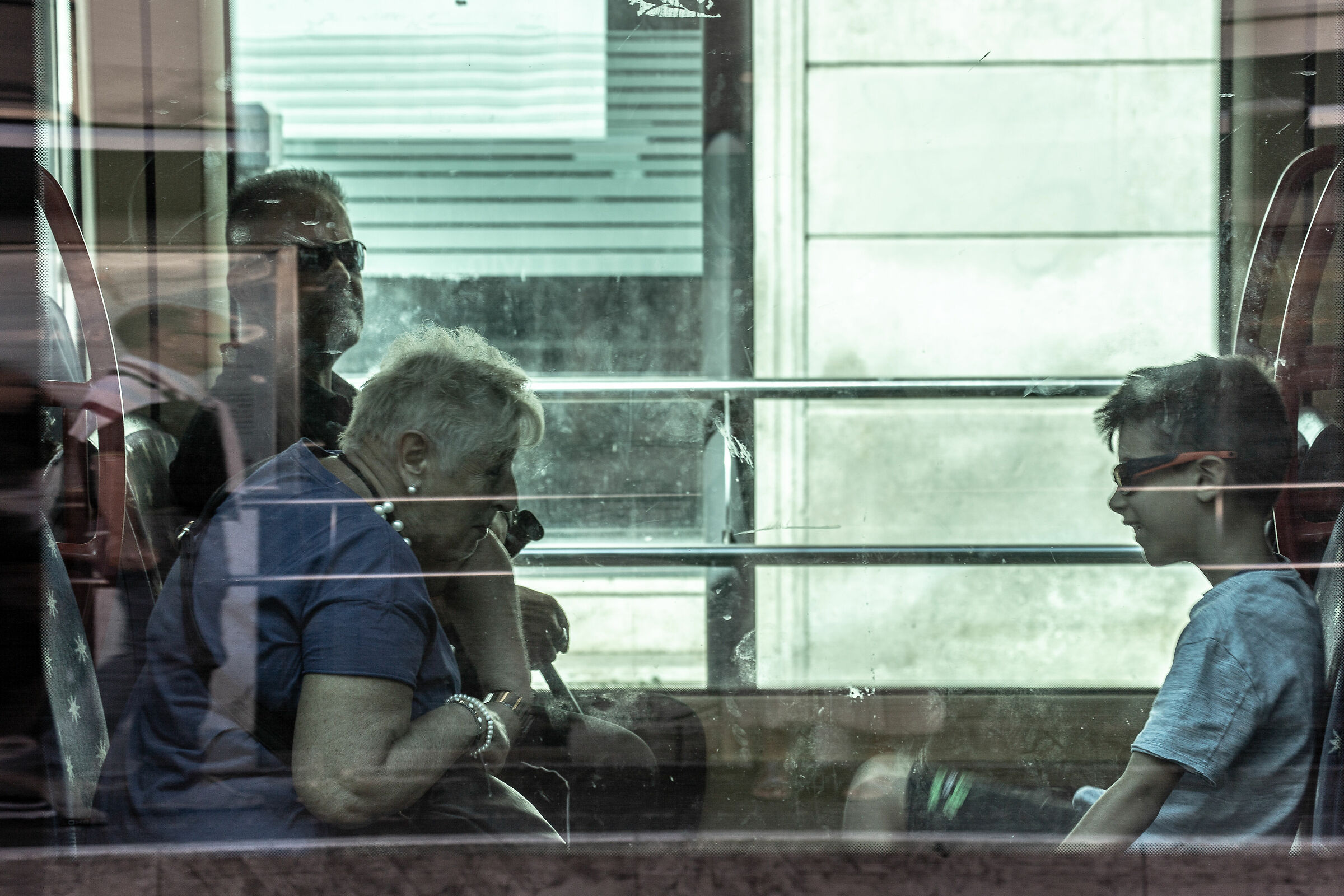 A grandmother and her grandson tell ...