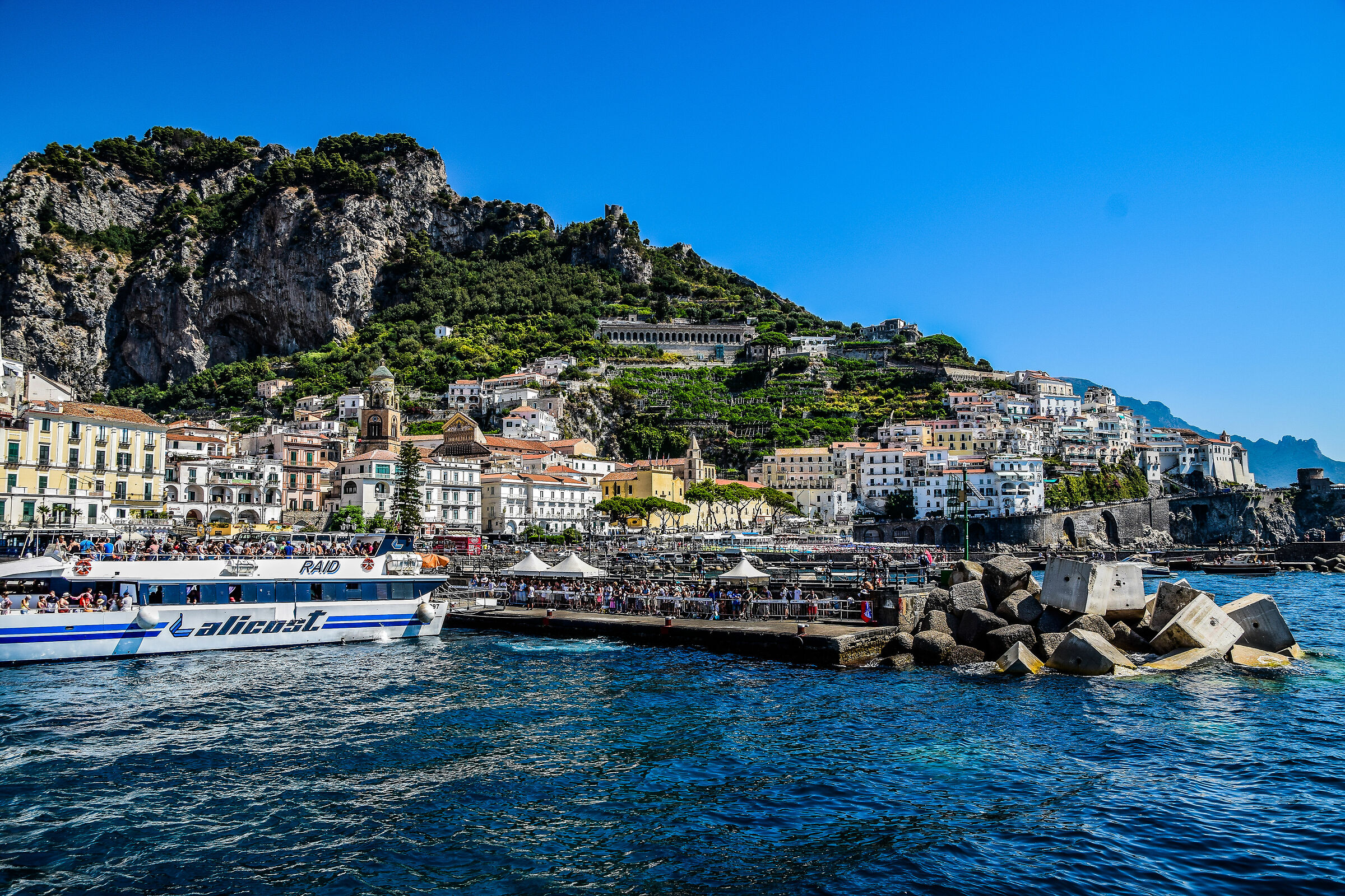 amalfi dal mare
