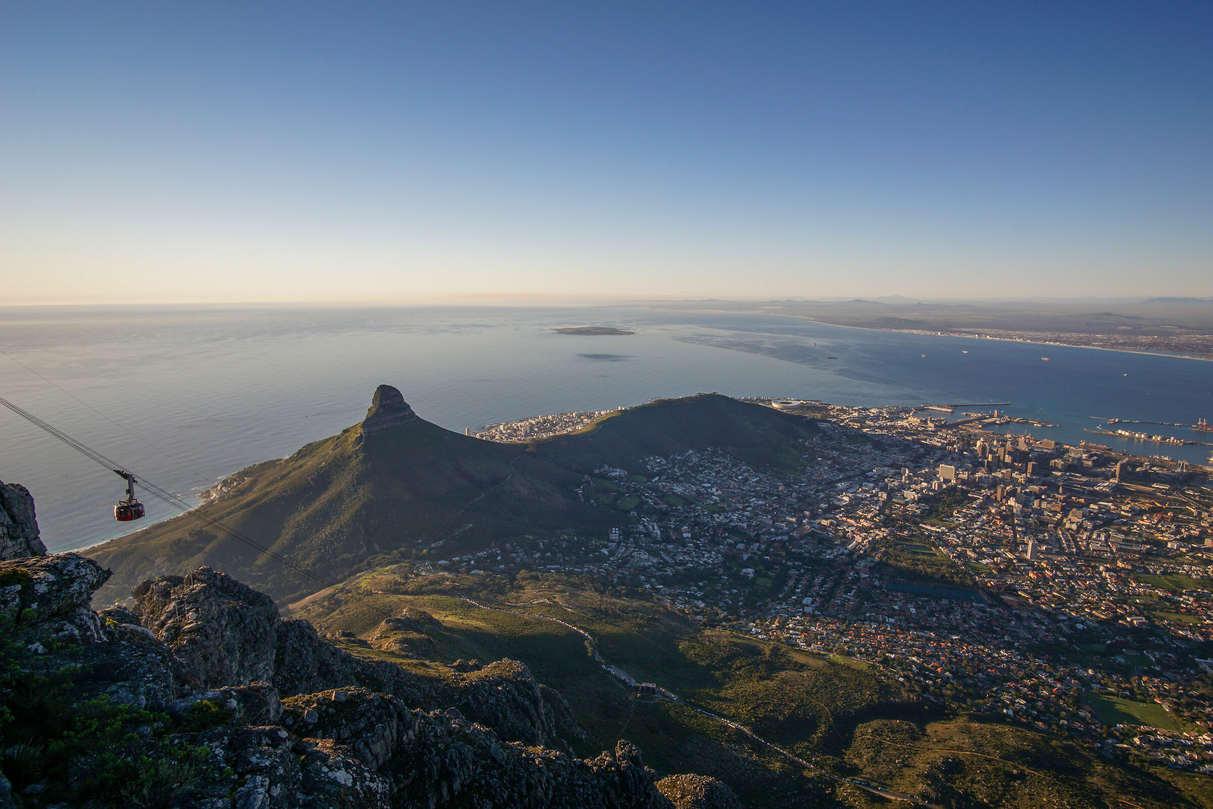 Cape Town dalla Table Mountain