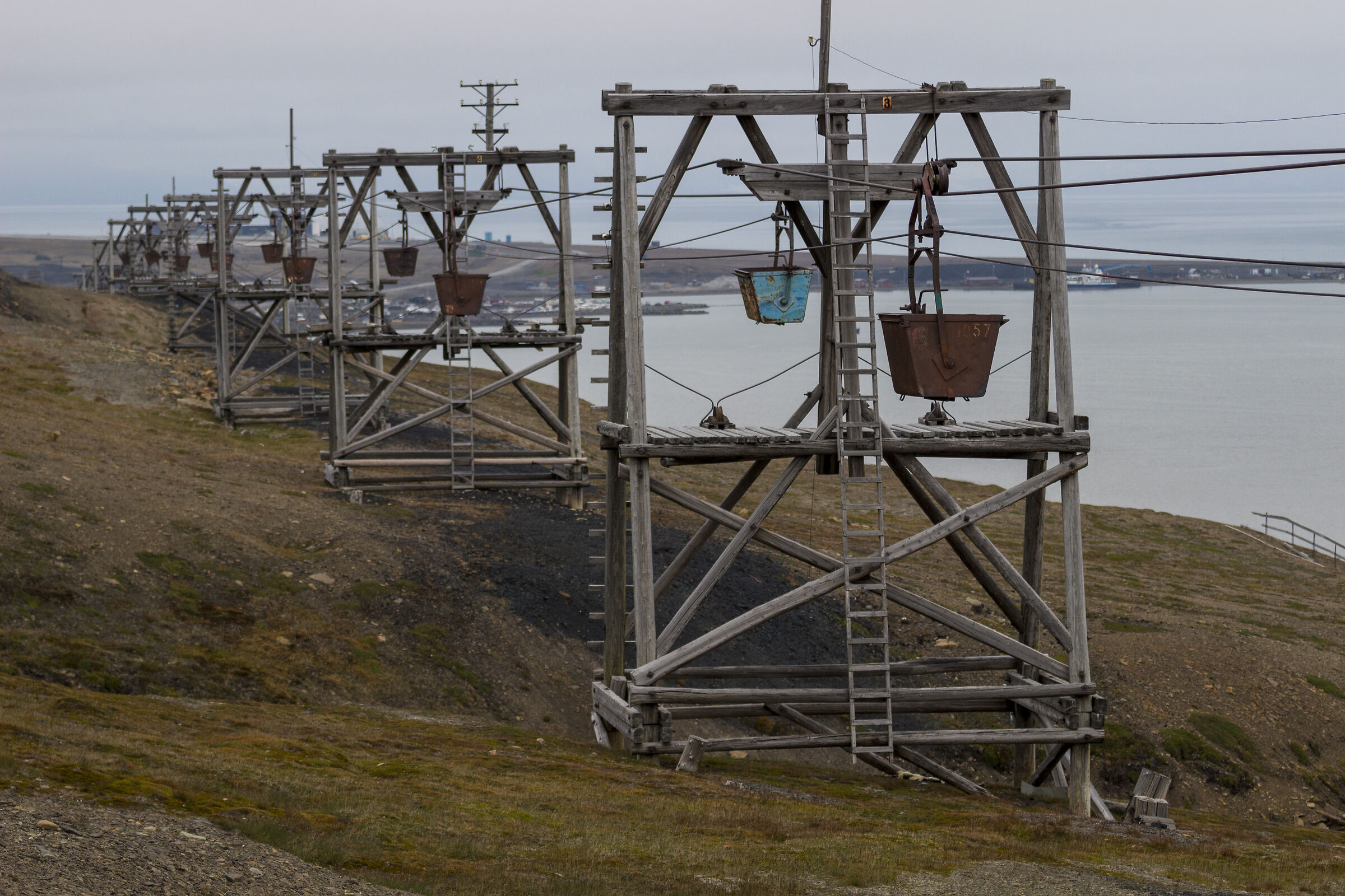 Coal in the Svalbard Islands