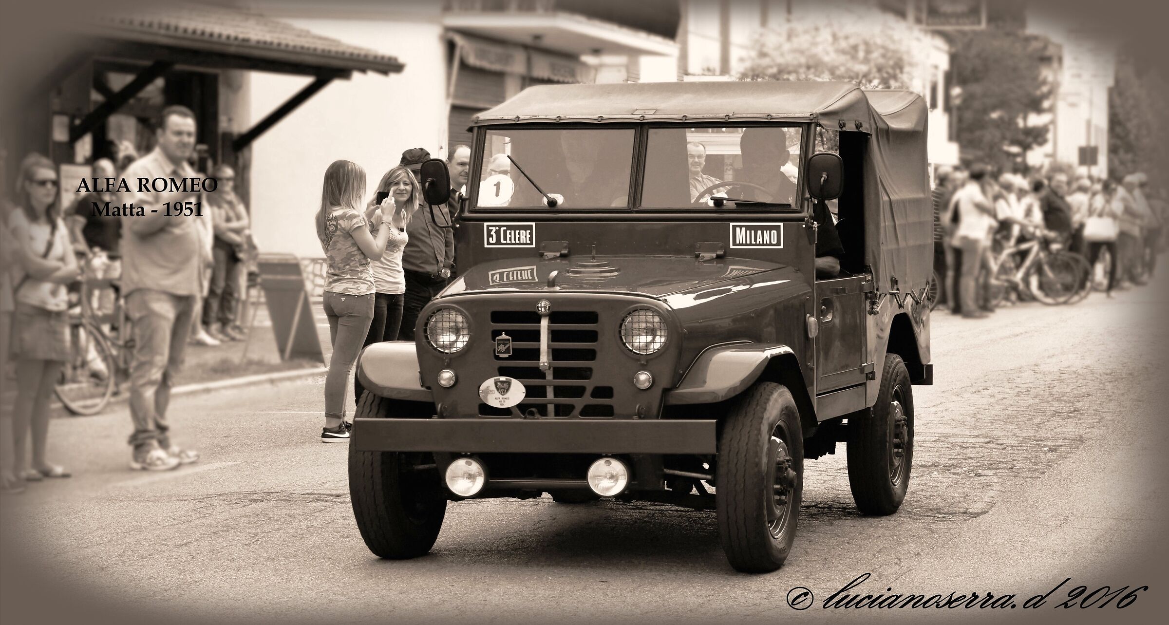 Alfa Romeo "Matta" - 1951 versione Celere