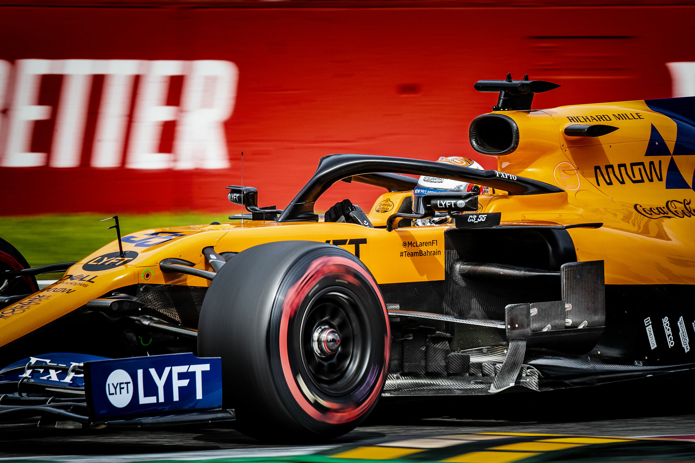 Carlos Sainz Mc Laren Renault F1 2019 Monza GP