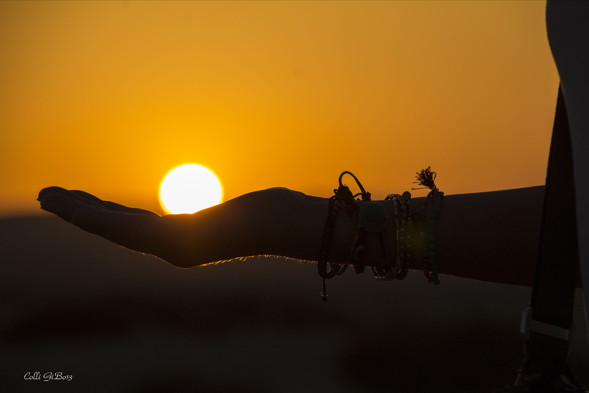 Il sole tra le mani