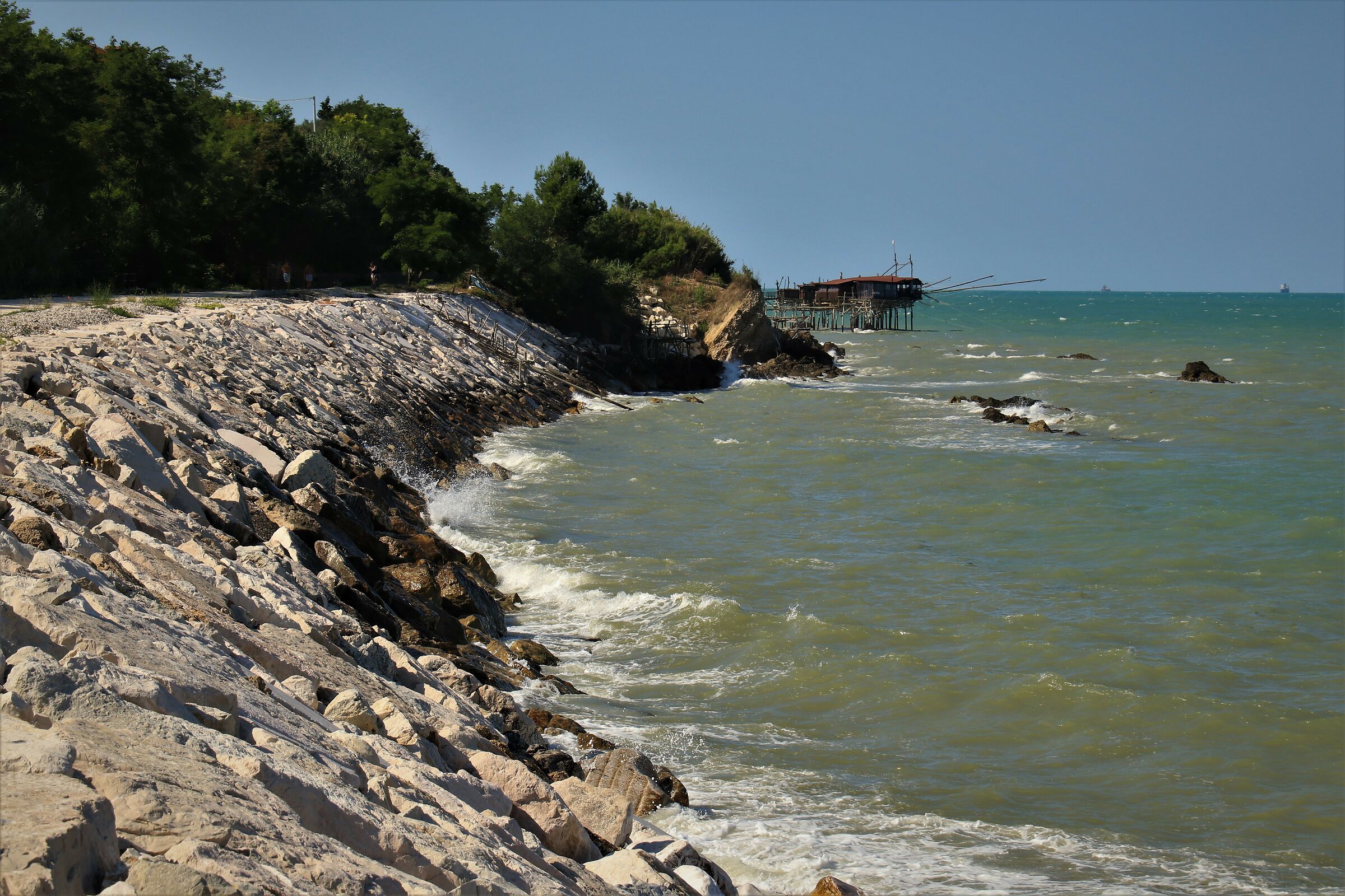 Costa dei Trabocchi and Trabocco di Punta Isolata