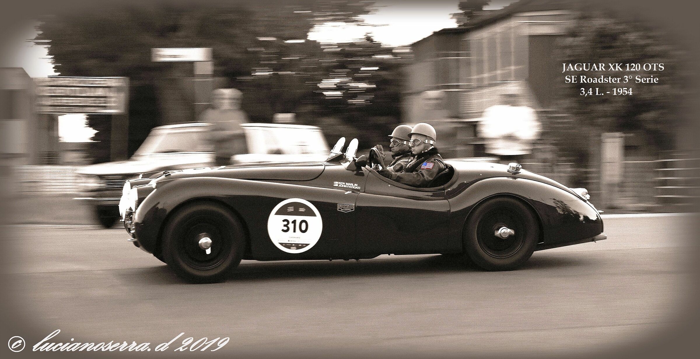 Jaguar XK 120 OTS SE Roadster 3rd Series 3.4 L. - 1954