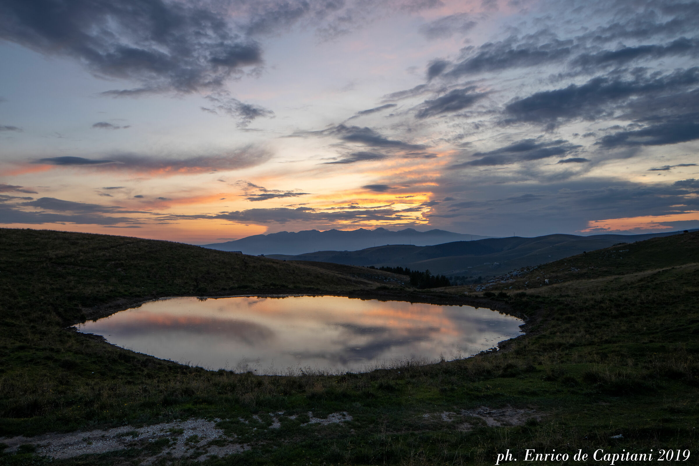 Tramonto presso Bocca di Selva