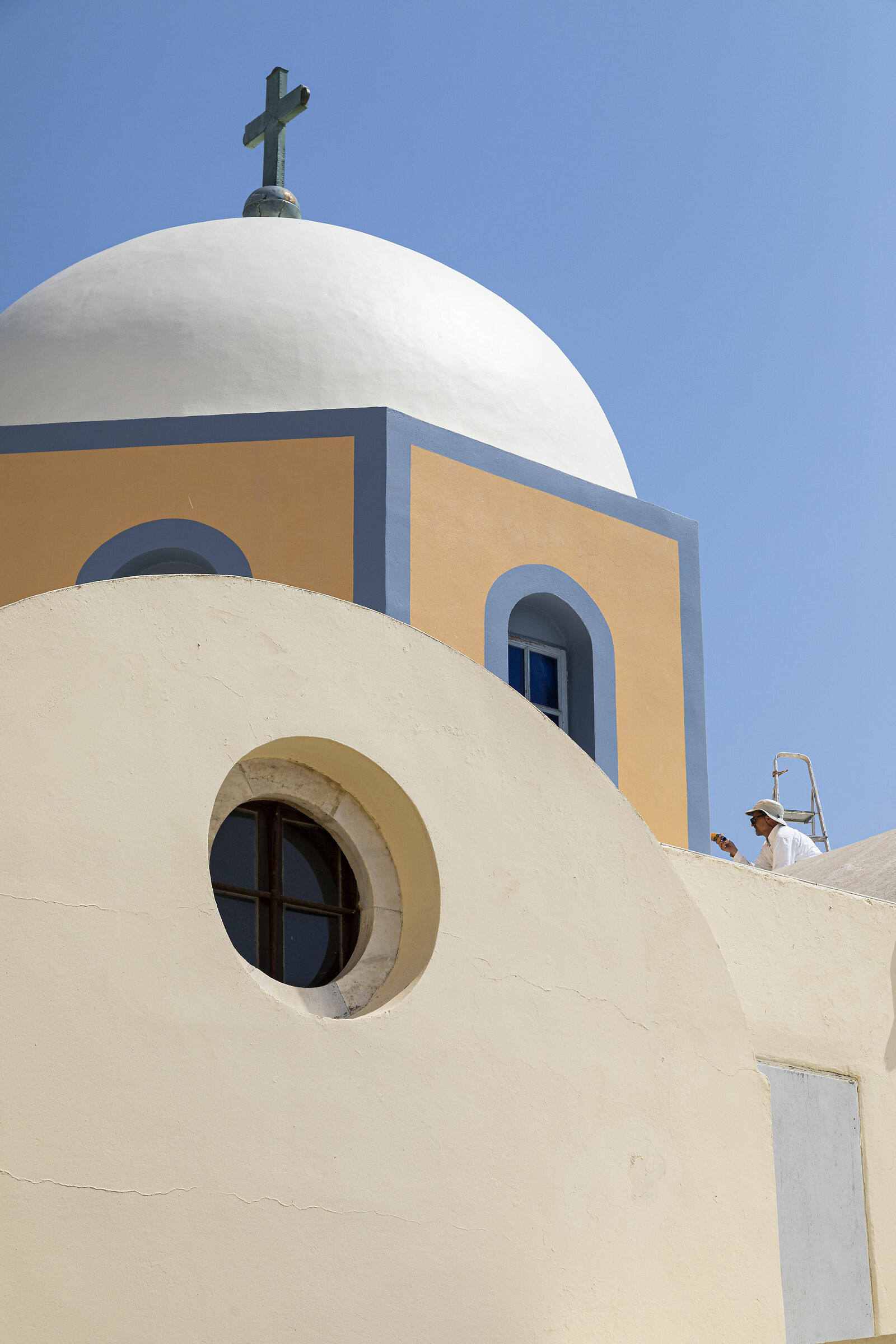 Santorini dietro le quinte