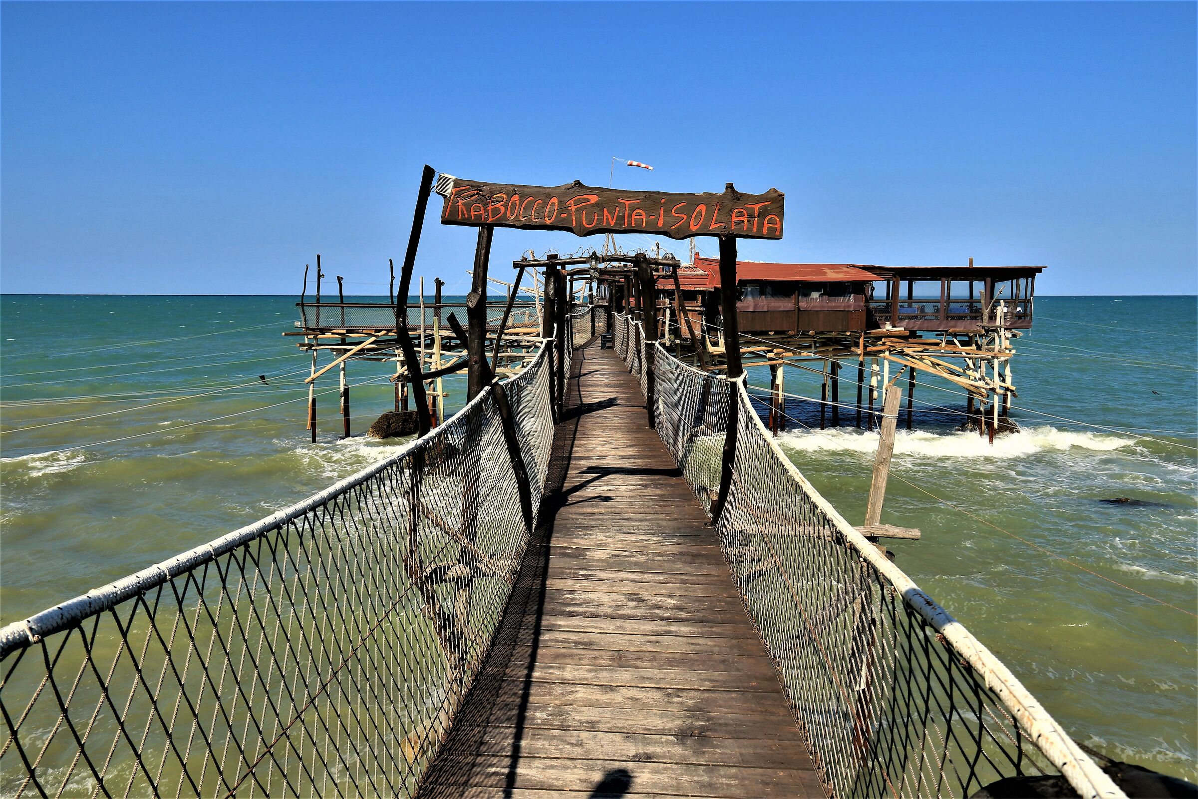 Trabocco Punta Isolated