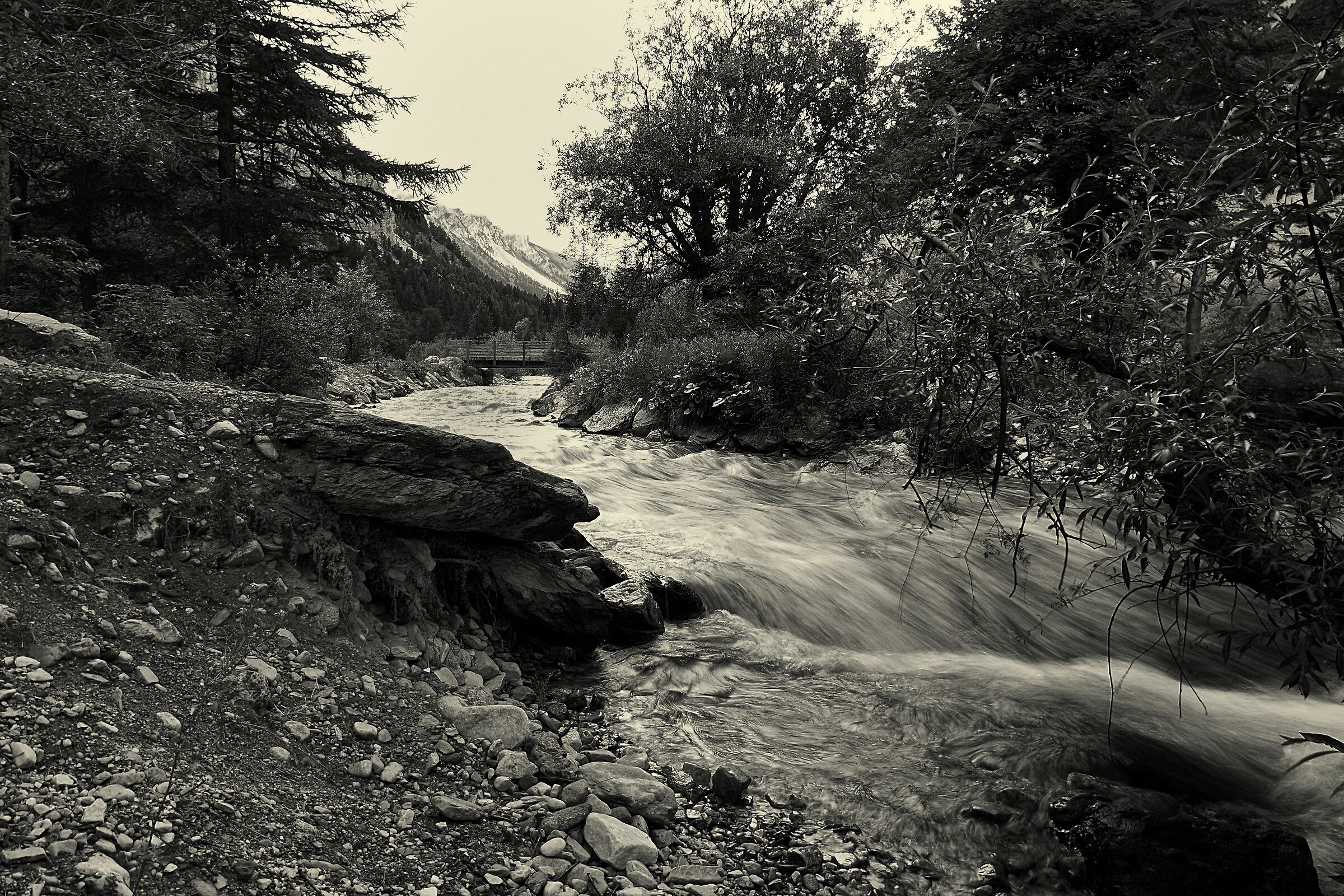 Afternoon in the Narrow Valley