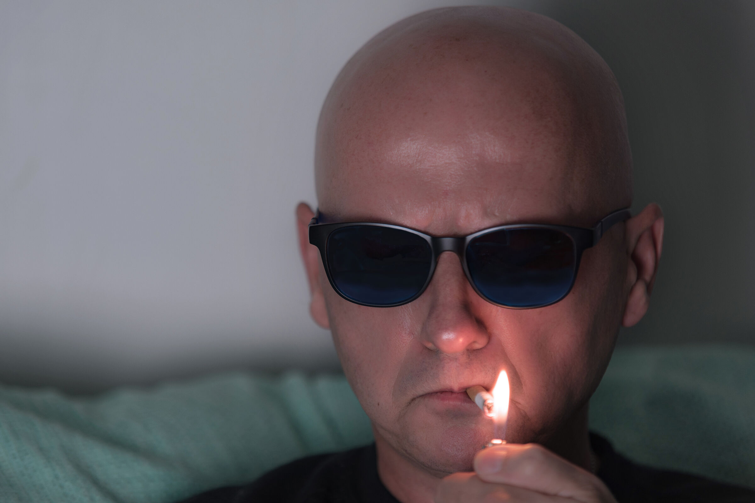 Testing the new soft boxes