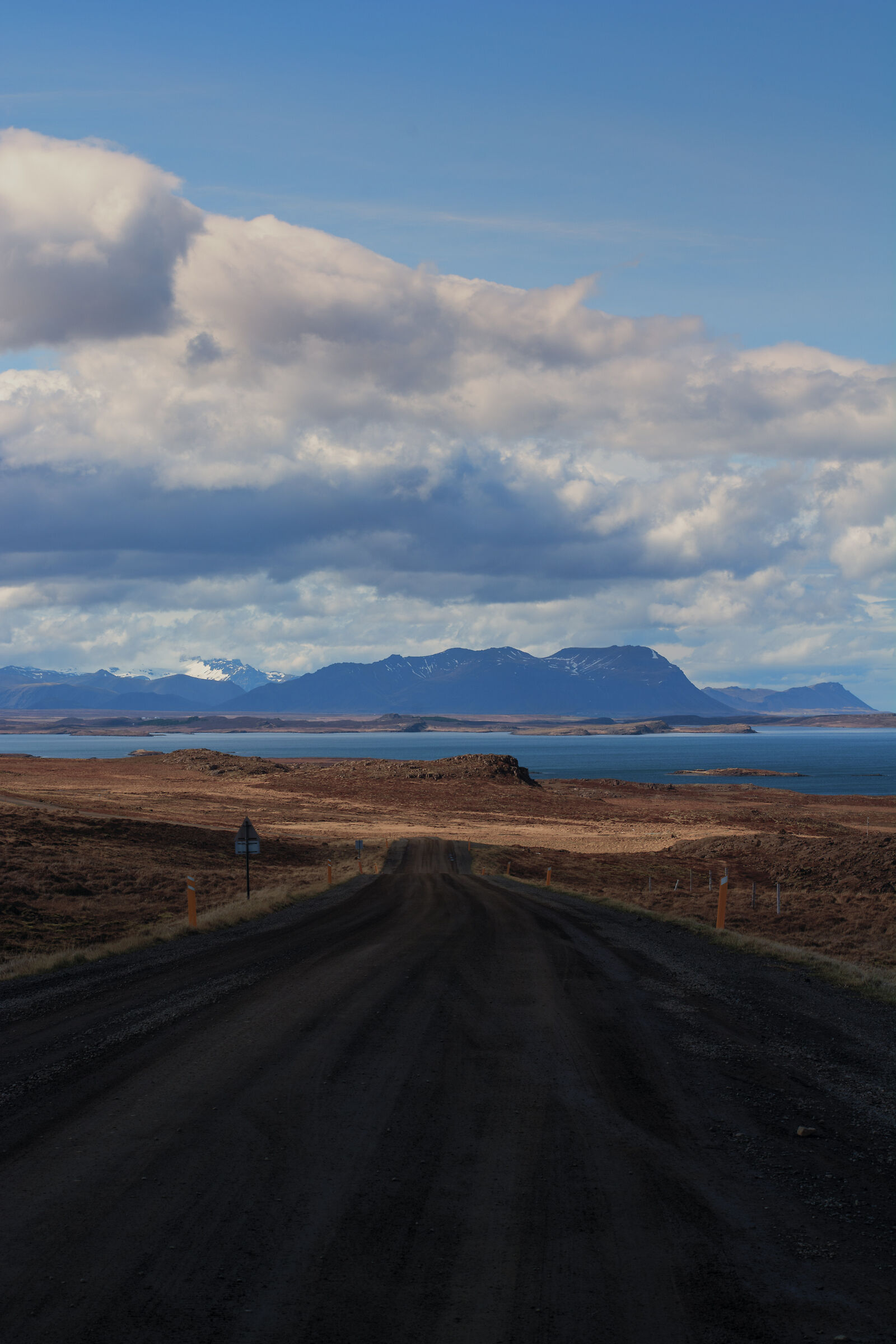On the road for Kirkjufellsfoss