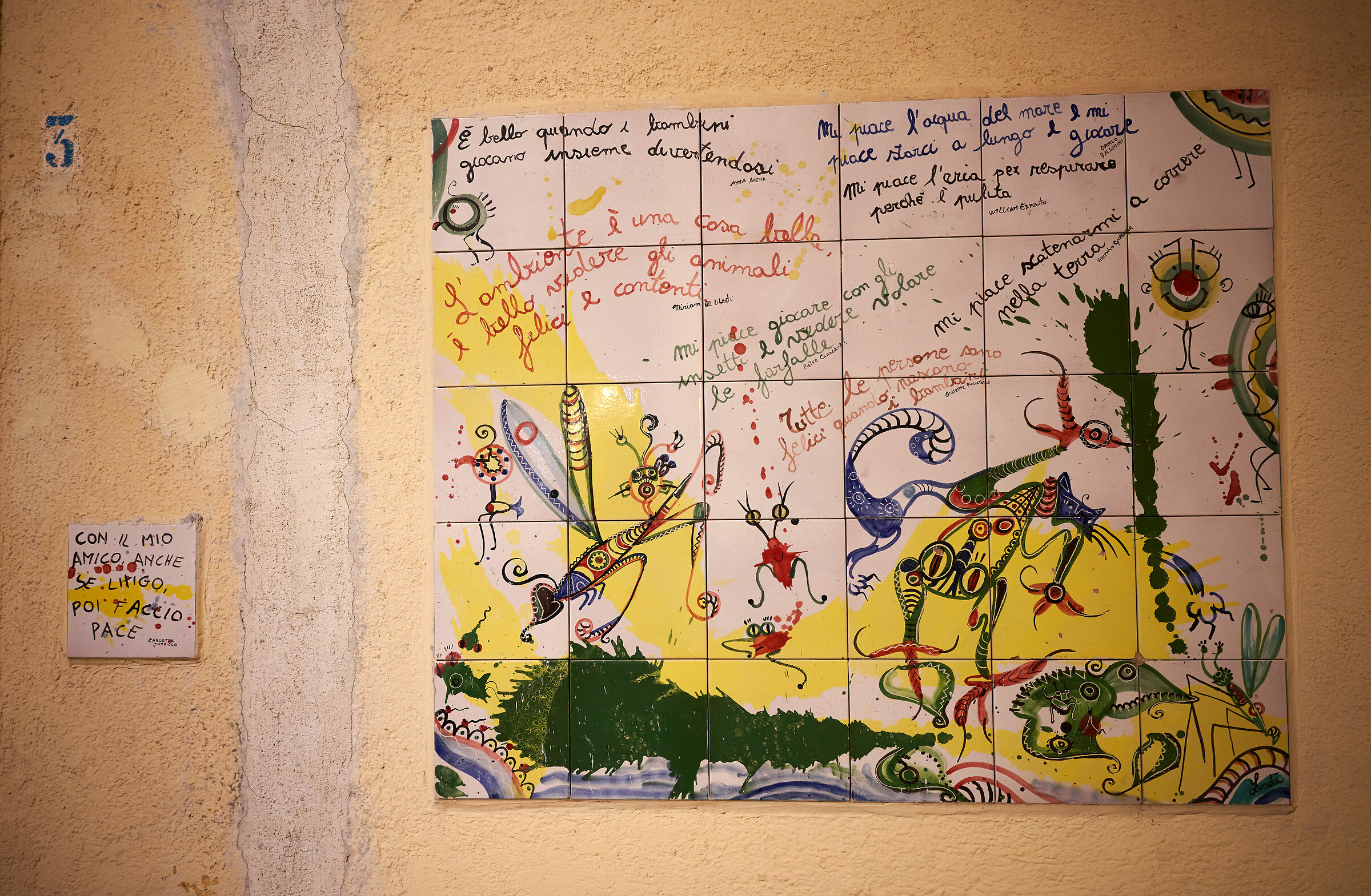 Mazara Kalsa-Pensieri dei bambini