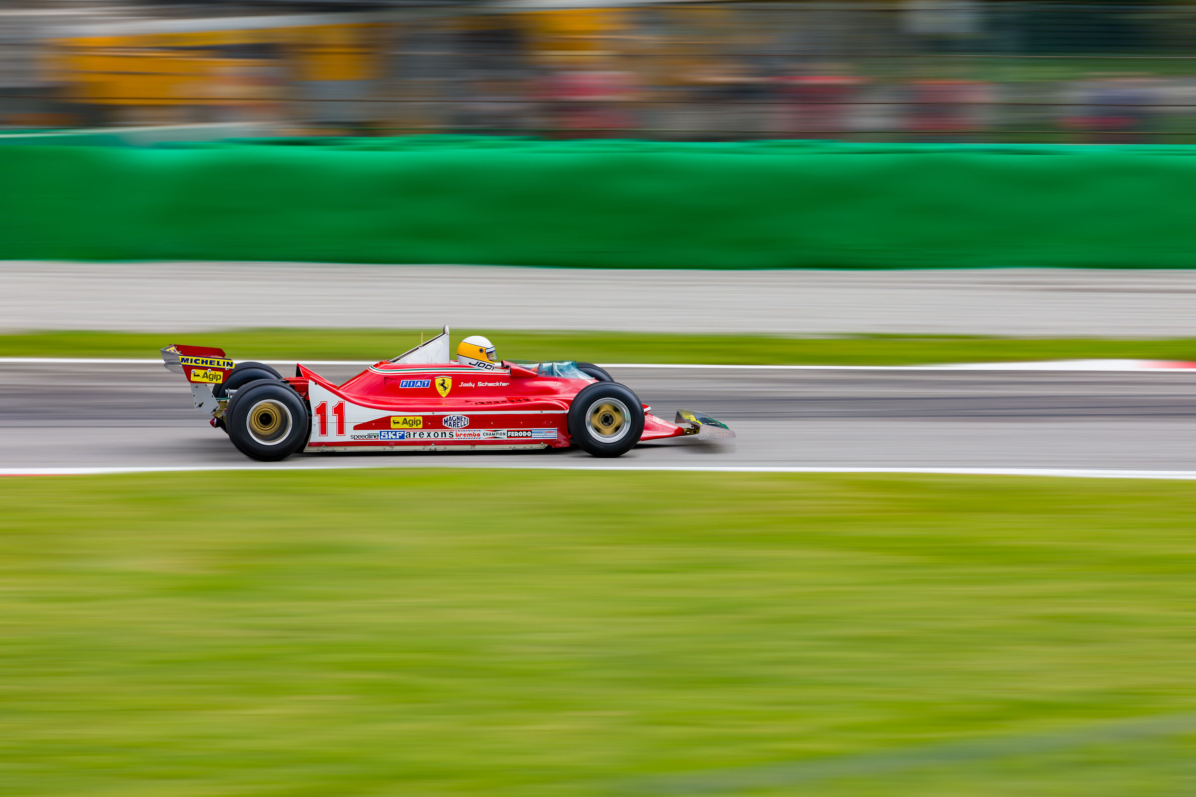 A glory of the past... (Jody Scheckter)