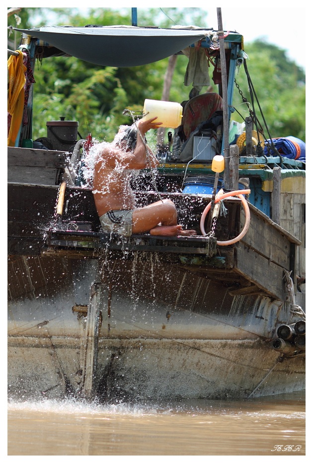Afternoon shower - Mekong Delta style