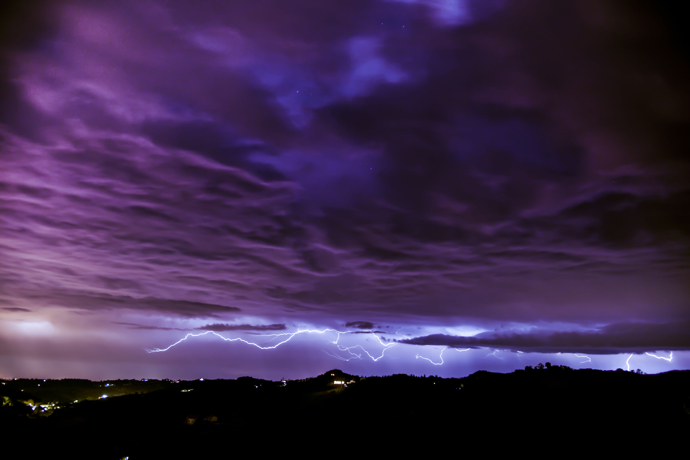 Lightning at the Orizonte