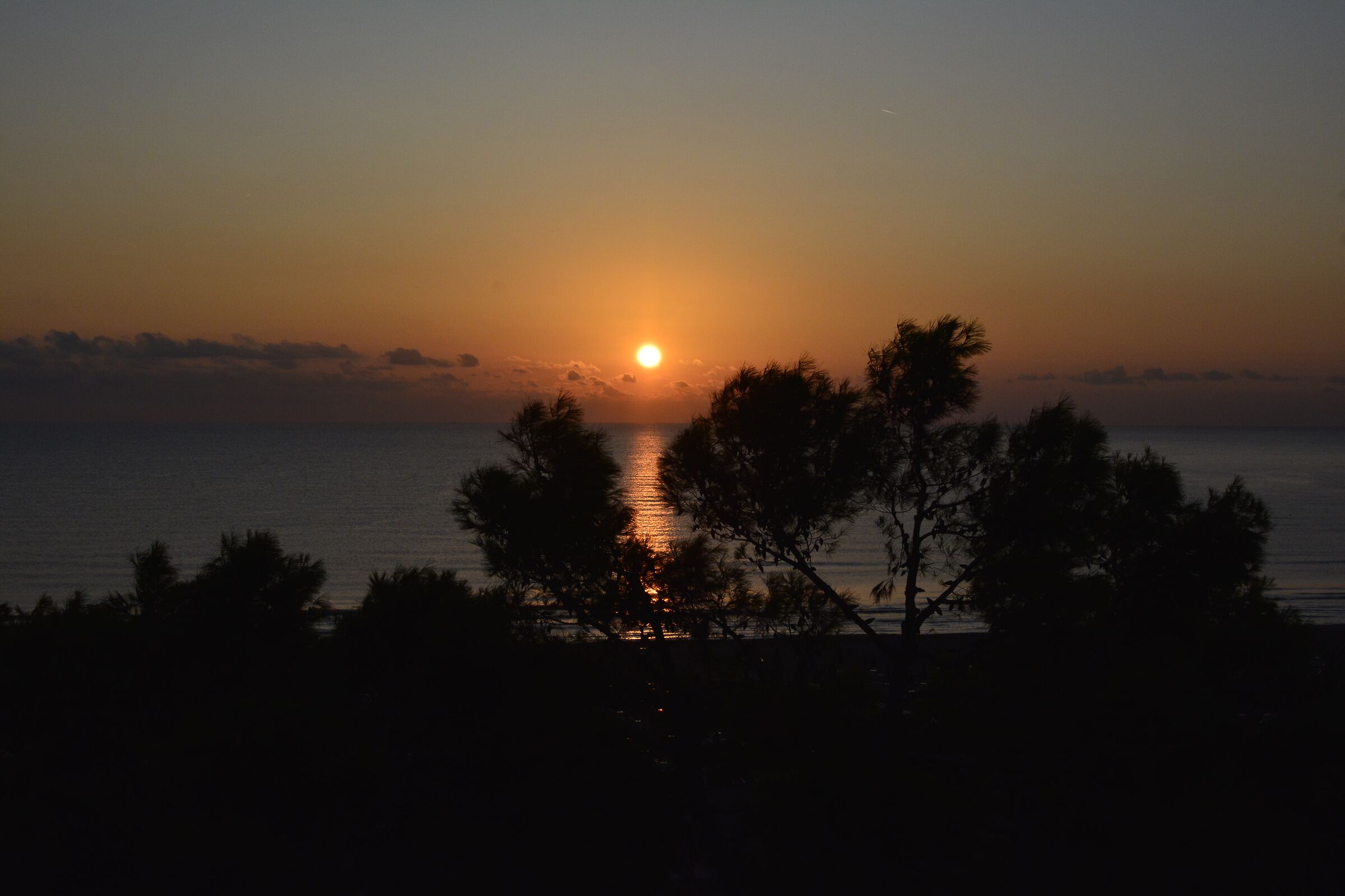 Sunrise in Giulianova