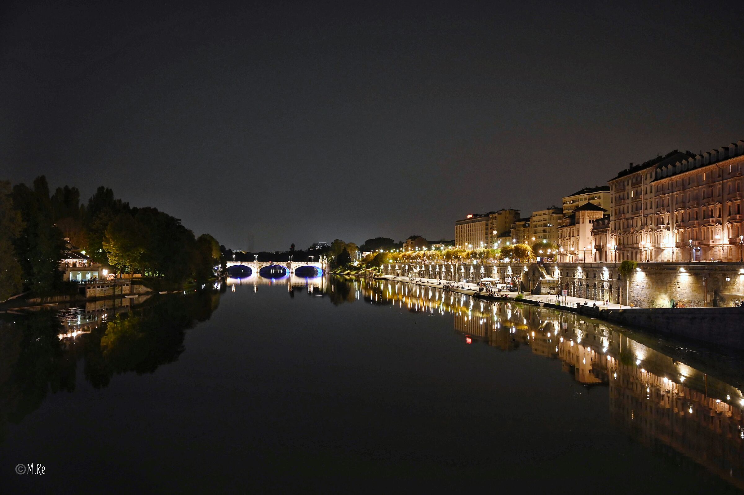 Turin by night