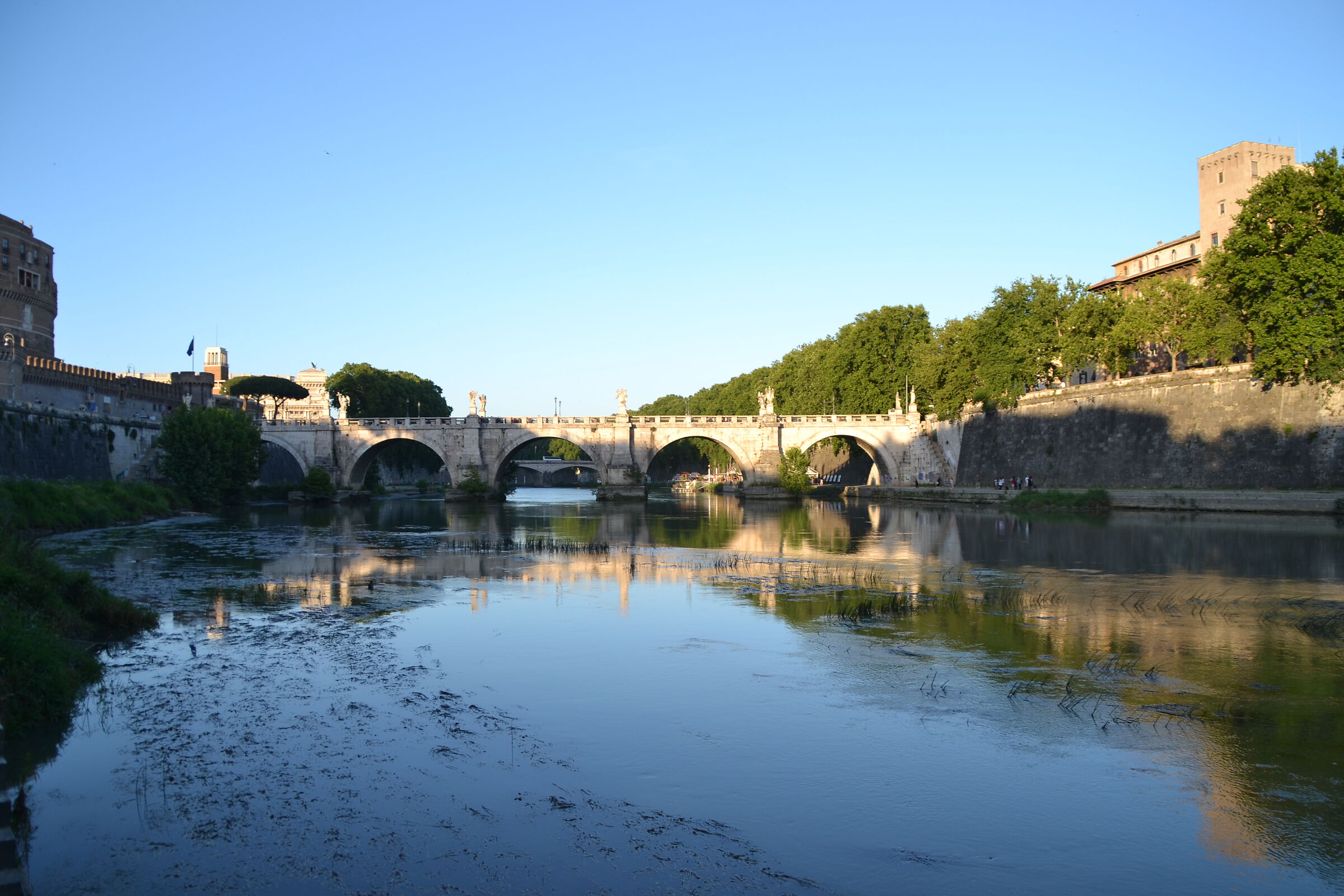 Roman views of the Longtevere