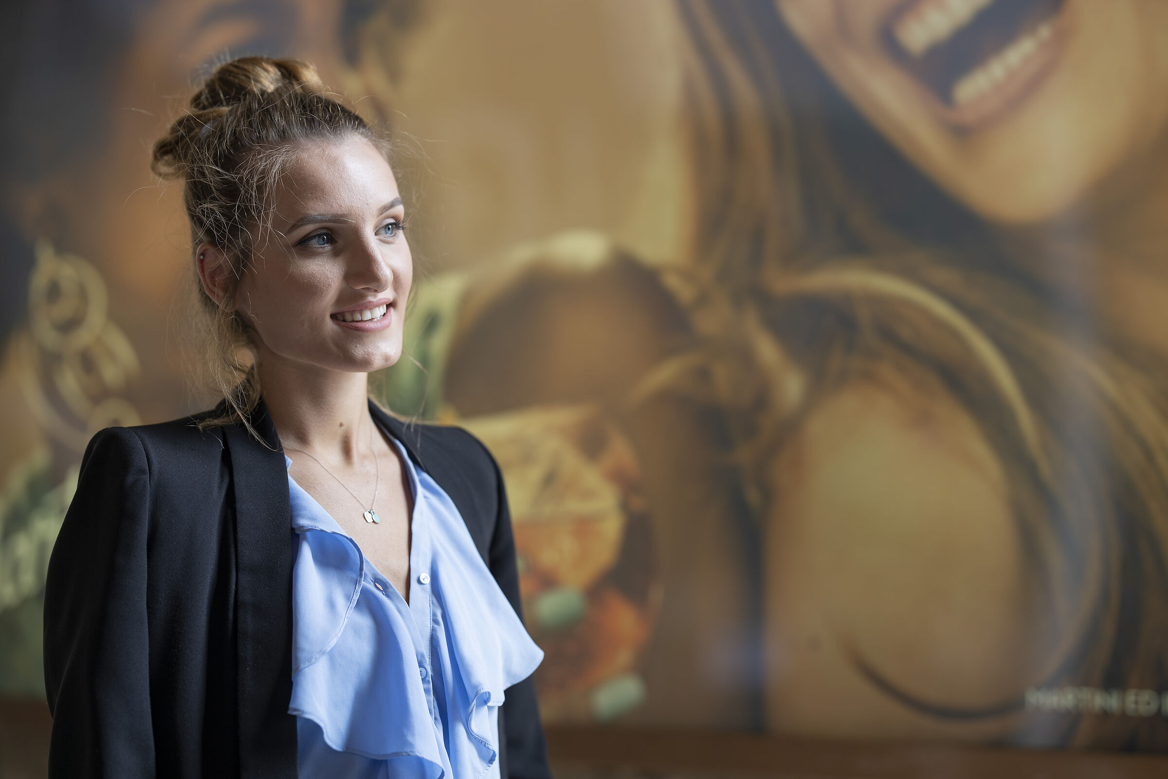 La modella e la pubblicità