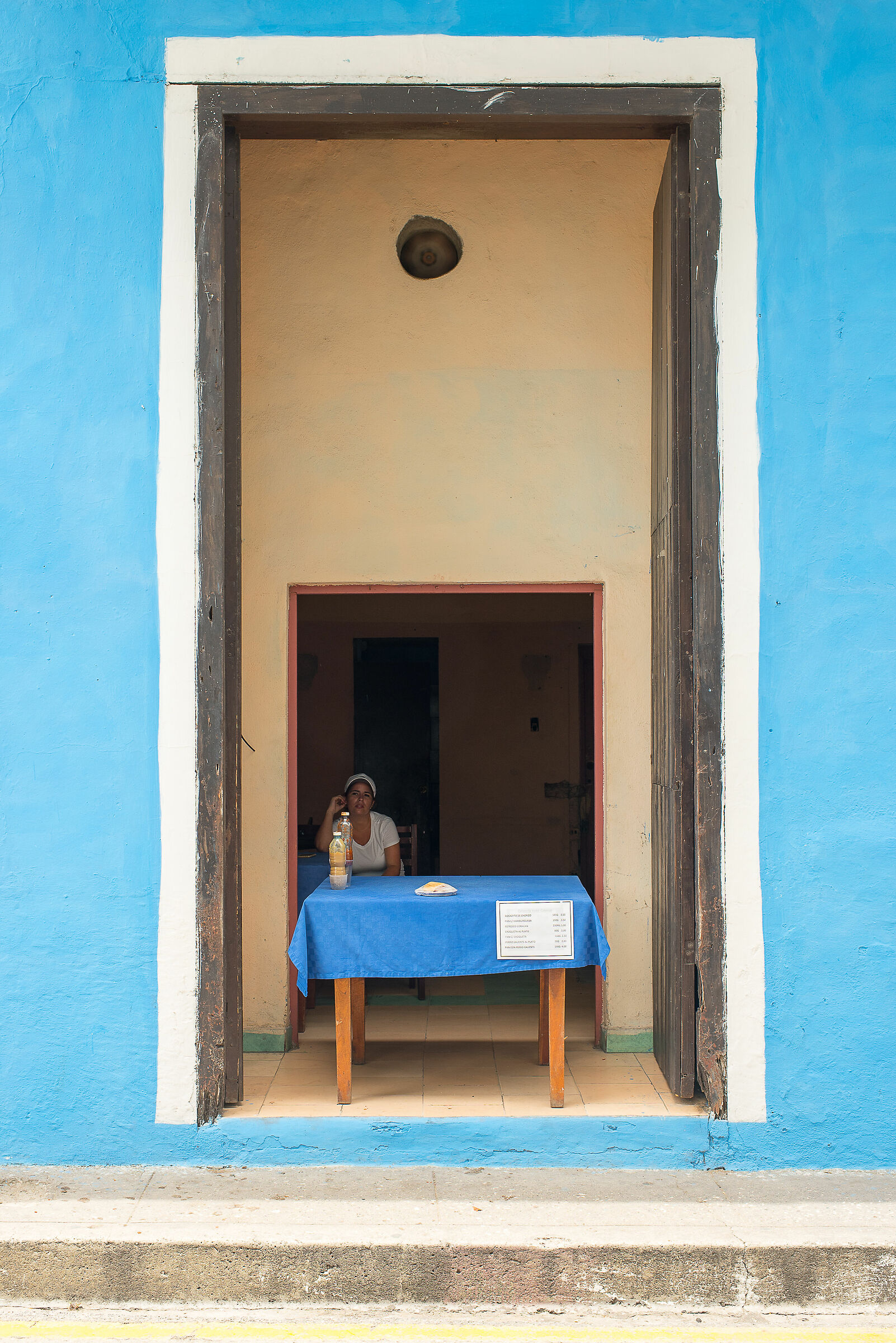 Venditrice di Panino