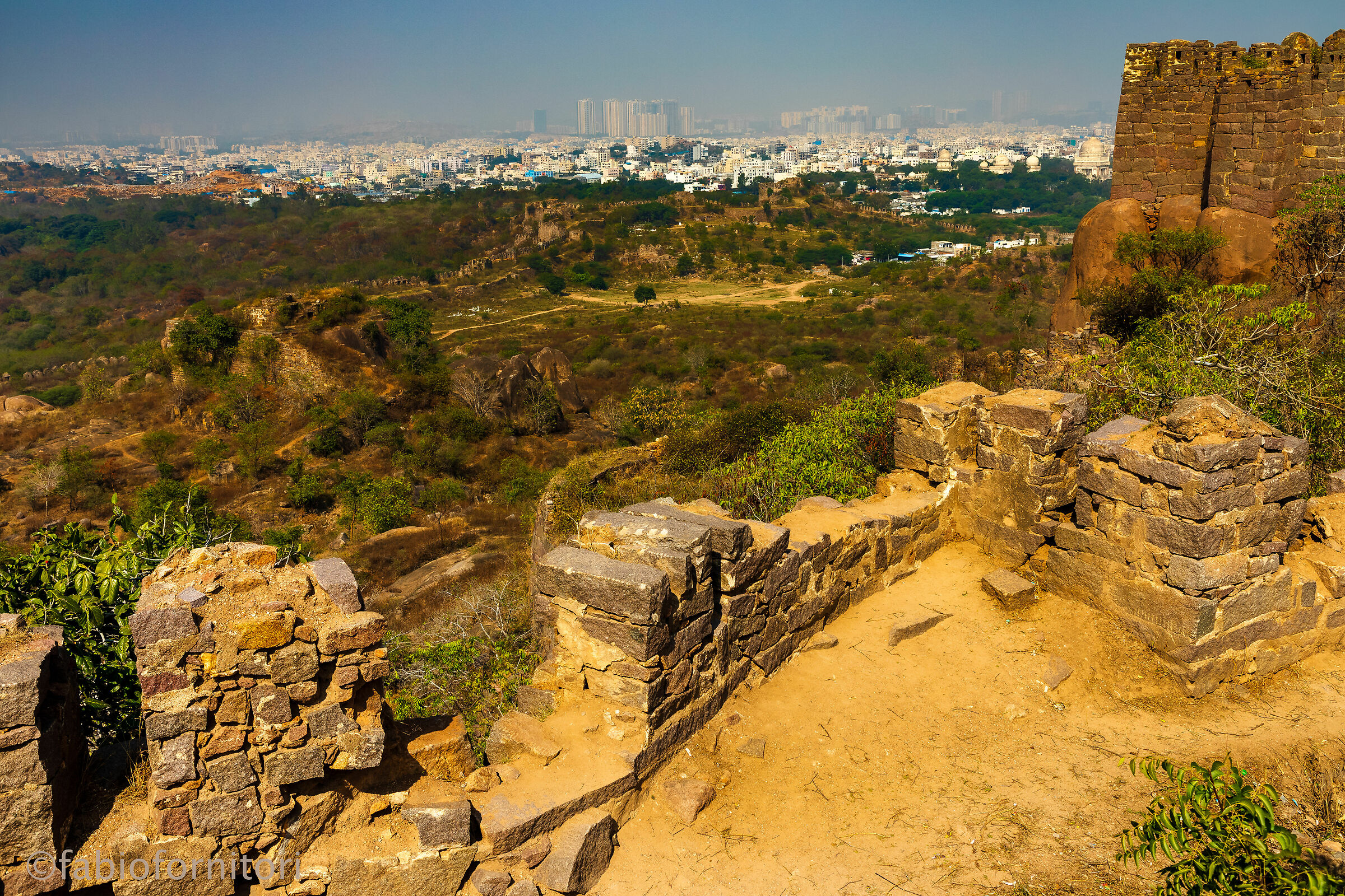 Golconda Fort , Contrasto , India 2018