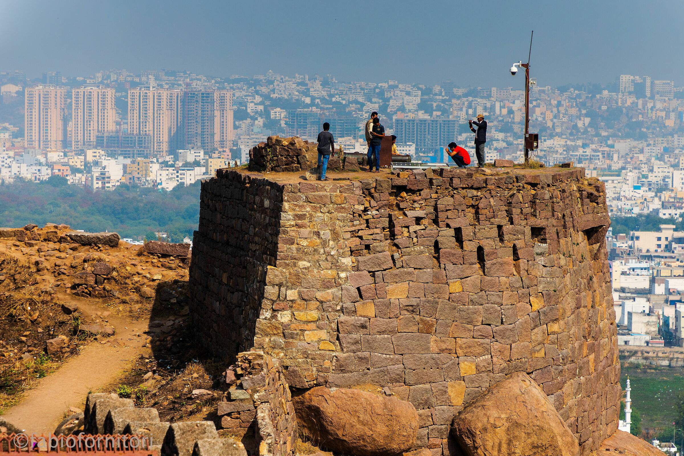 Golconda Fort , Altro Contrasto ,  India 2018