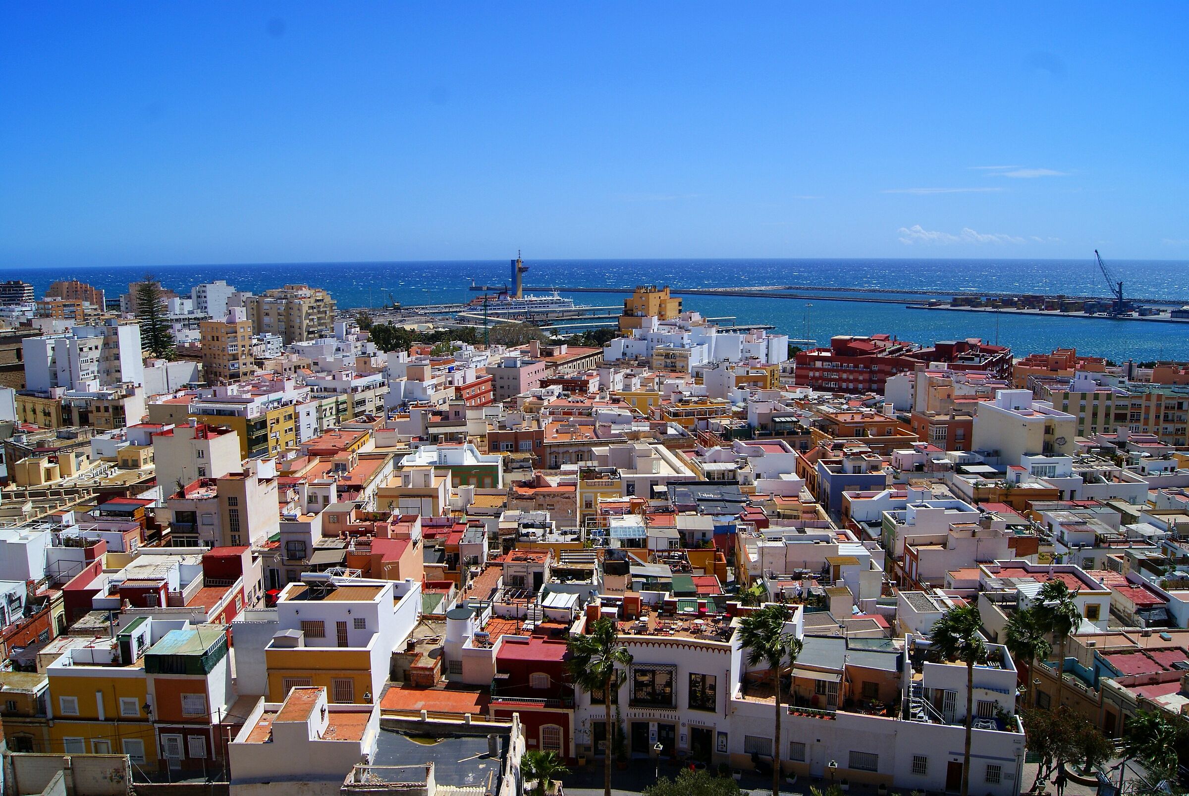 Vista da Alcazaba di Almería
