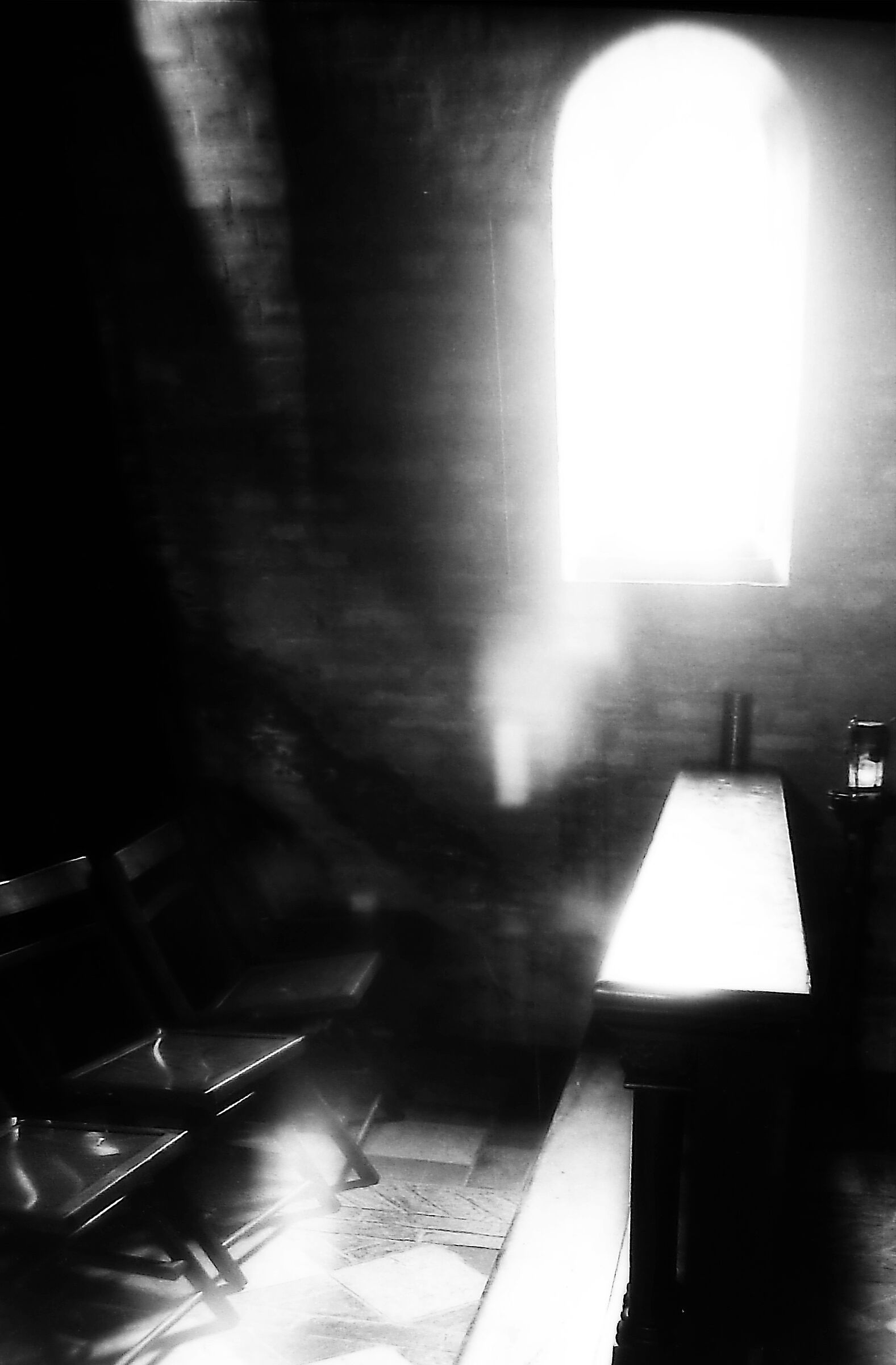 The light illuminates, the dark glow...