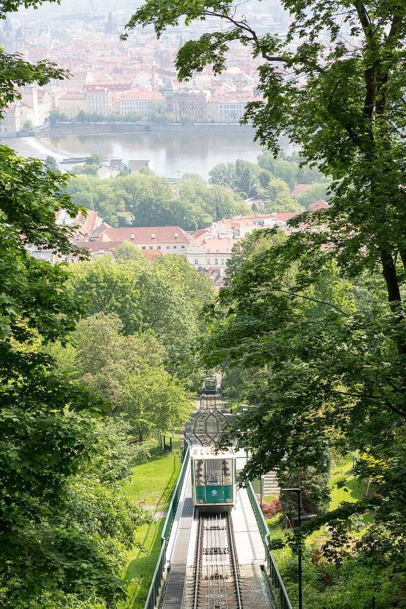 Funicular to Petrin Hill
