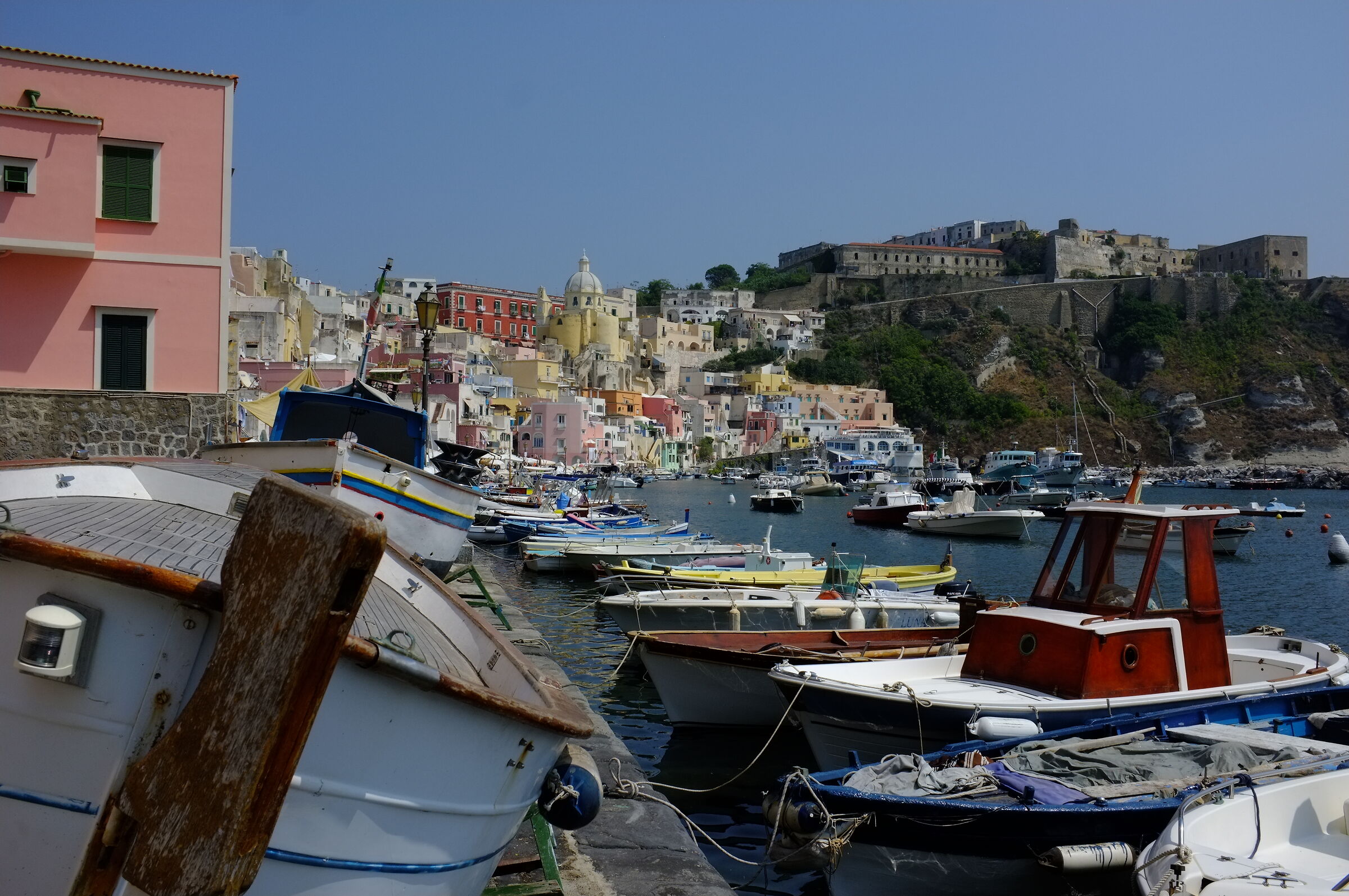 Procida port Coricella