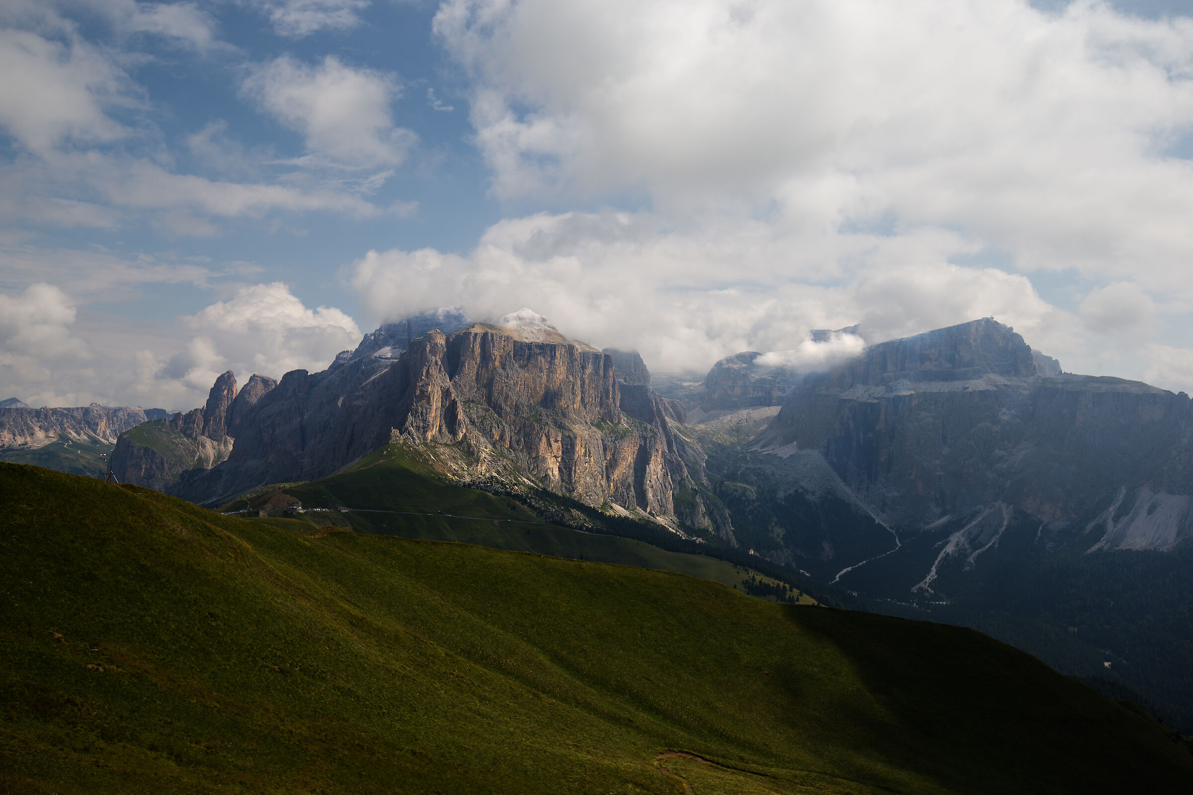 View from Col Rodella