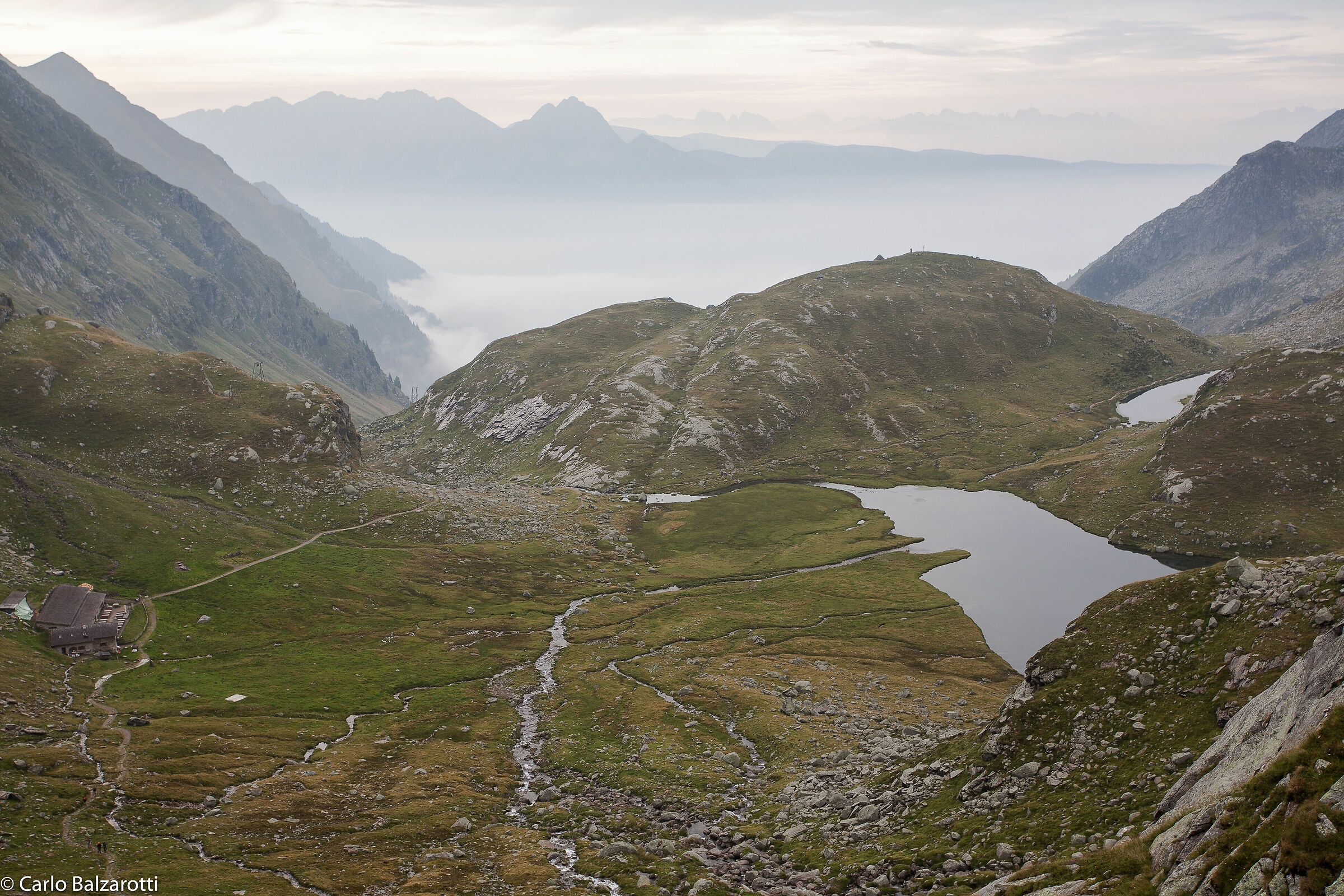Sunrise at The Lakes of Spronare (BZ)