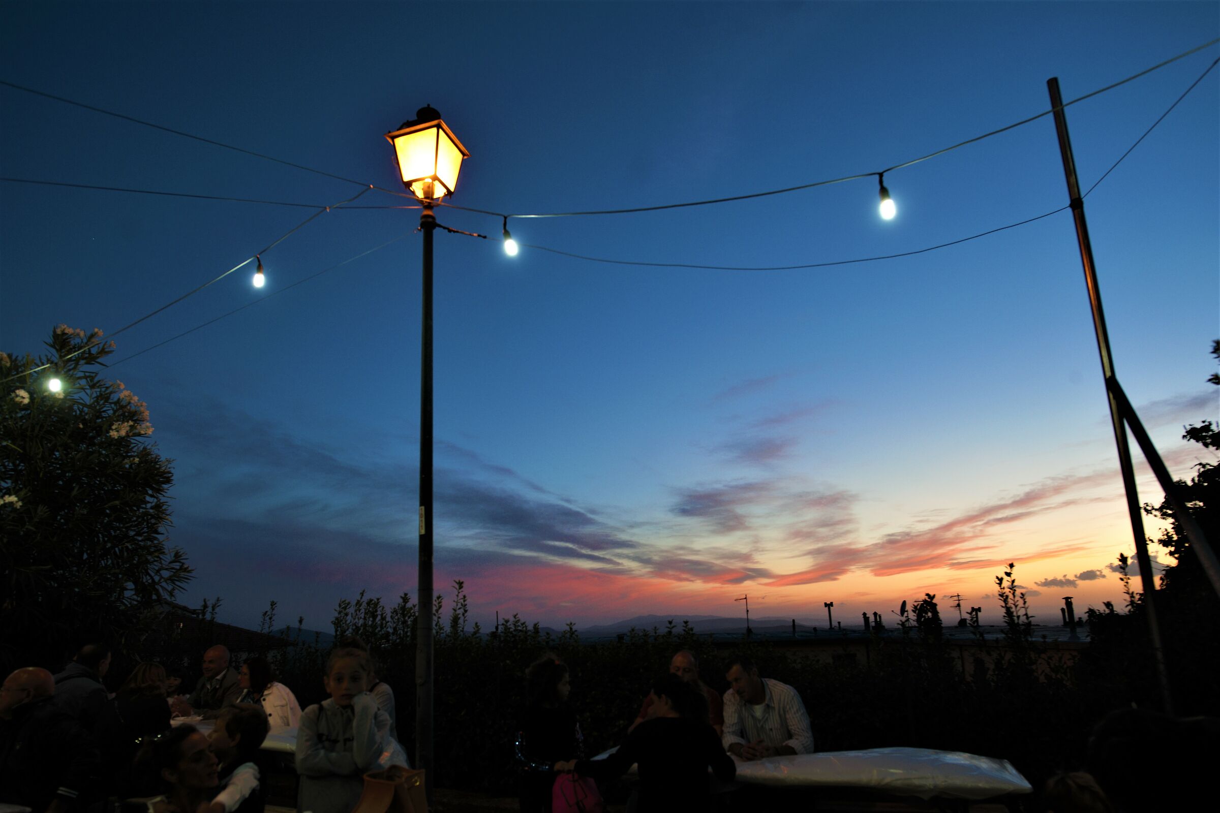 tramonto alle Cantine Aperte...