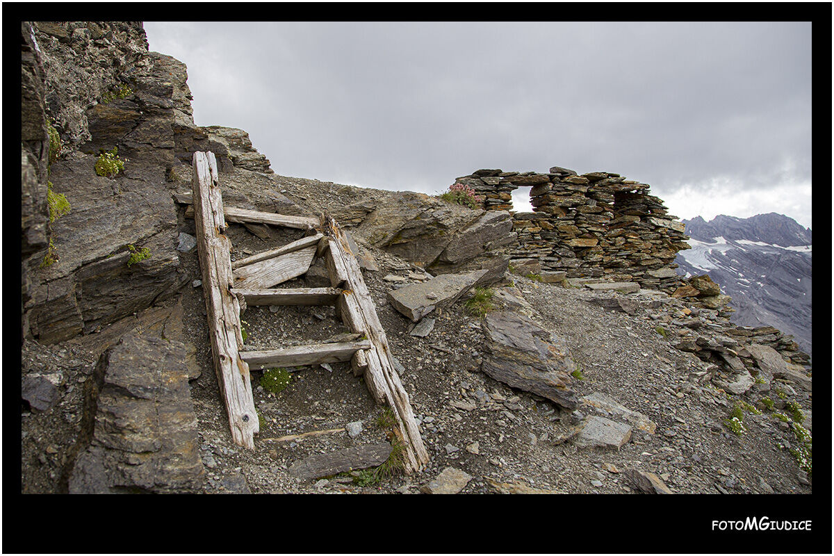 a detail of the military village...