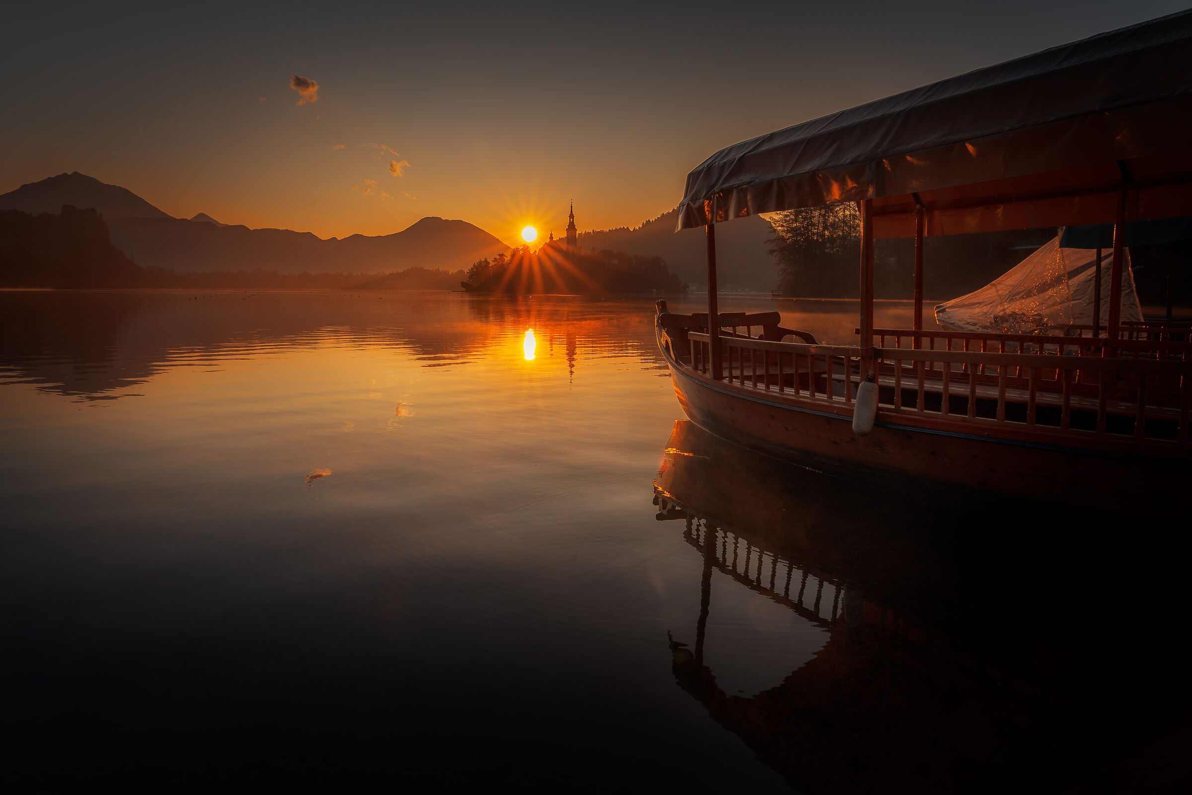 Lake Bled sunrise