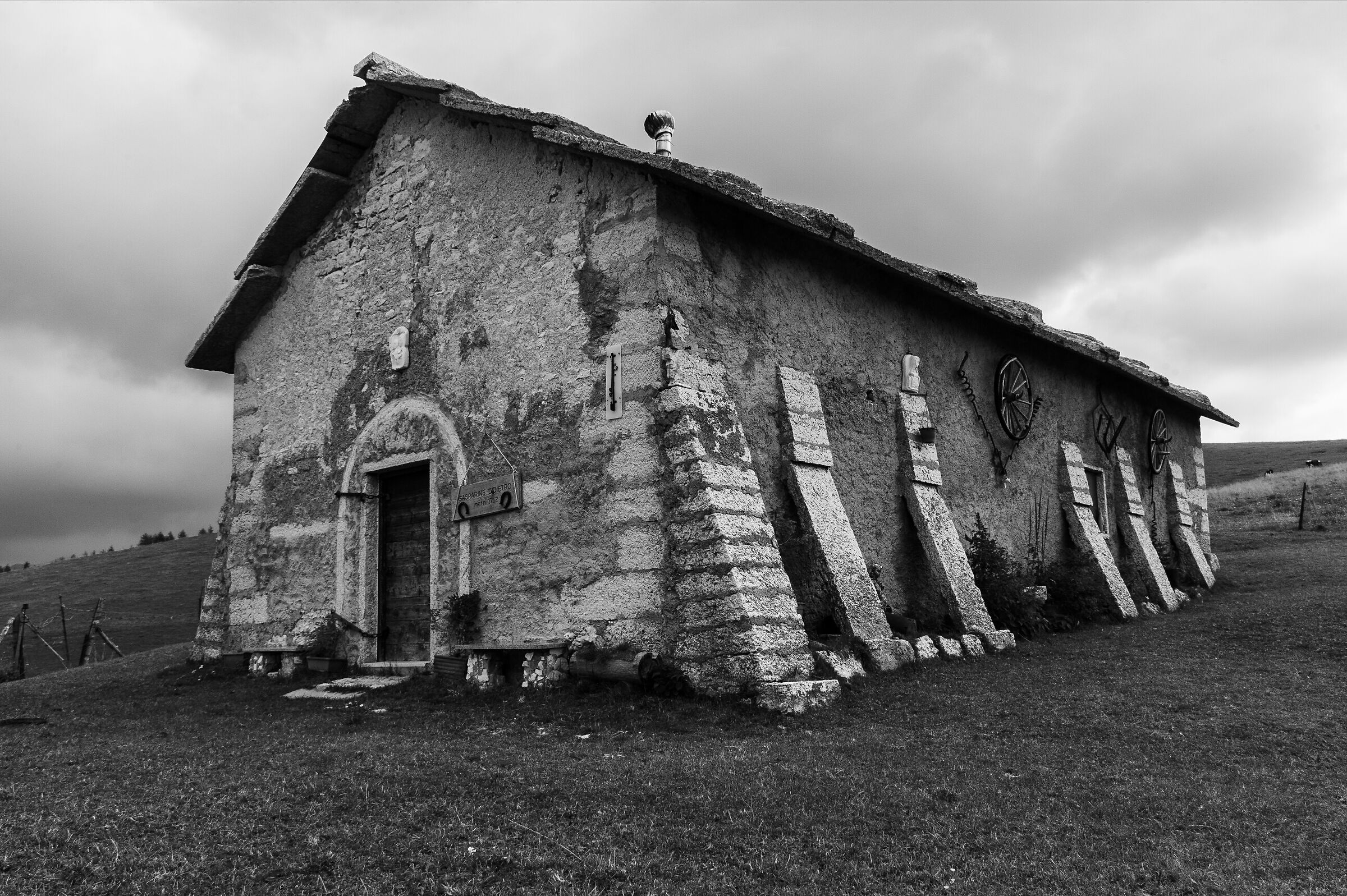 La casera di malga Gasparine di Dietro
