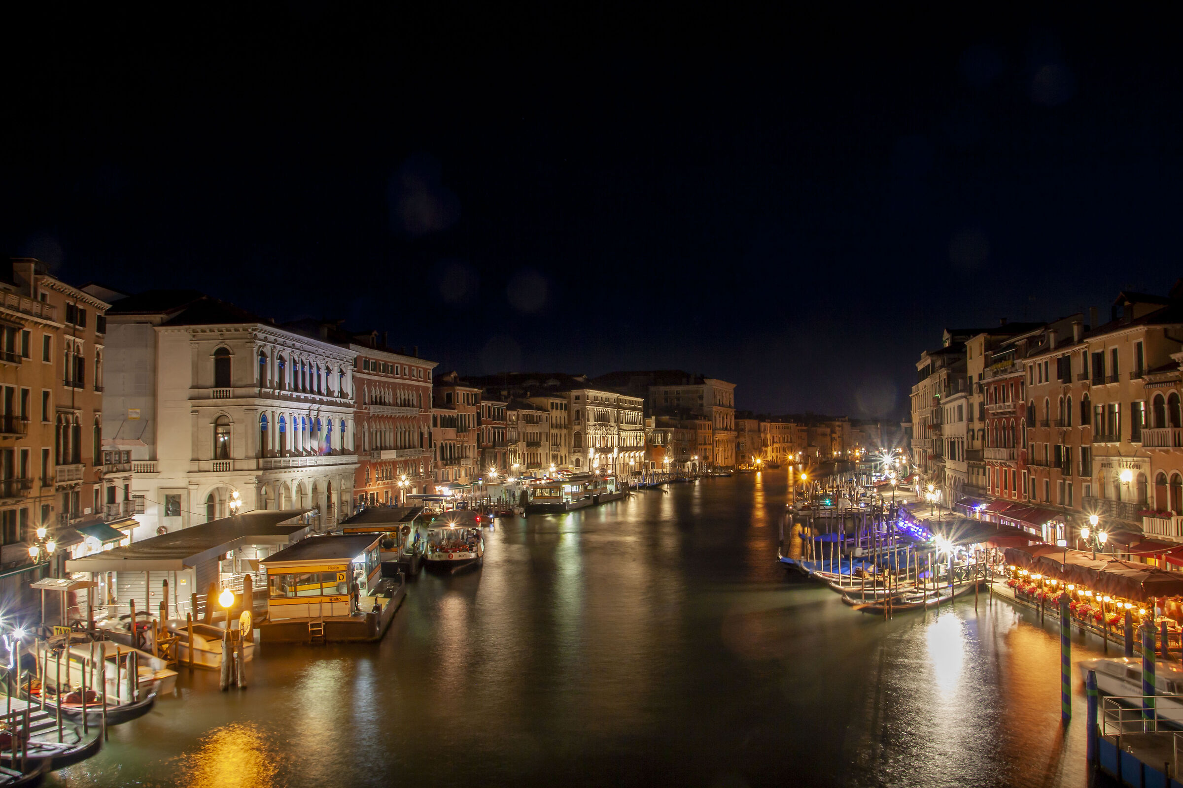 Rialto at night