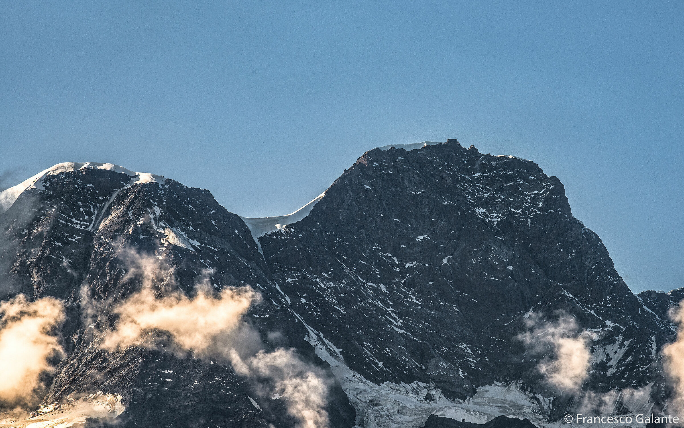 La Capanna Margherita dal Alpe Campo di Alagna