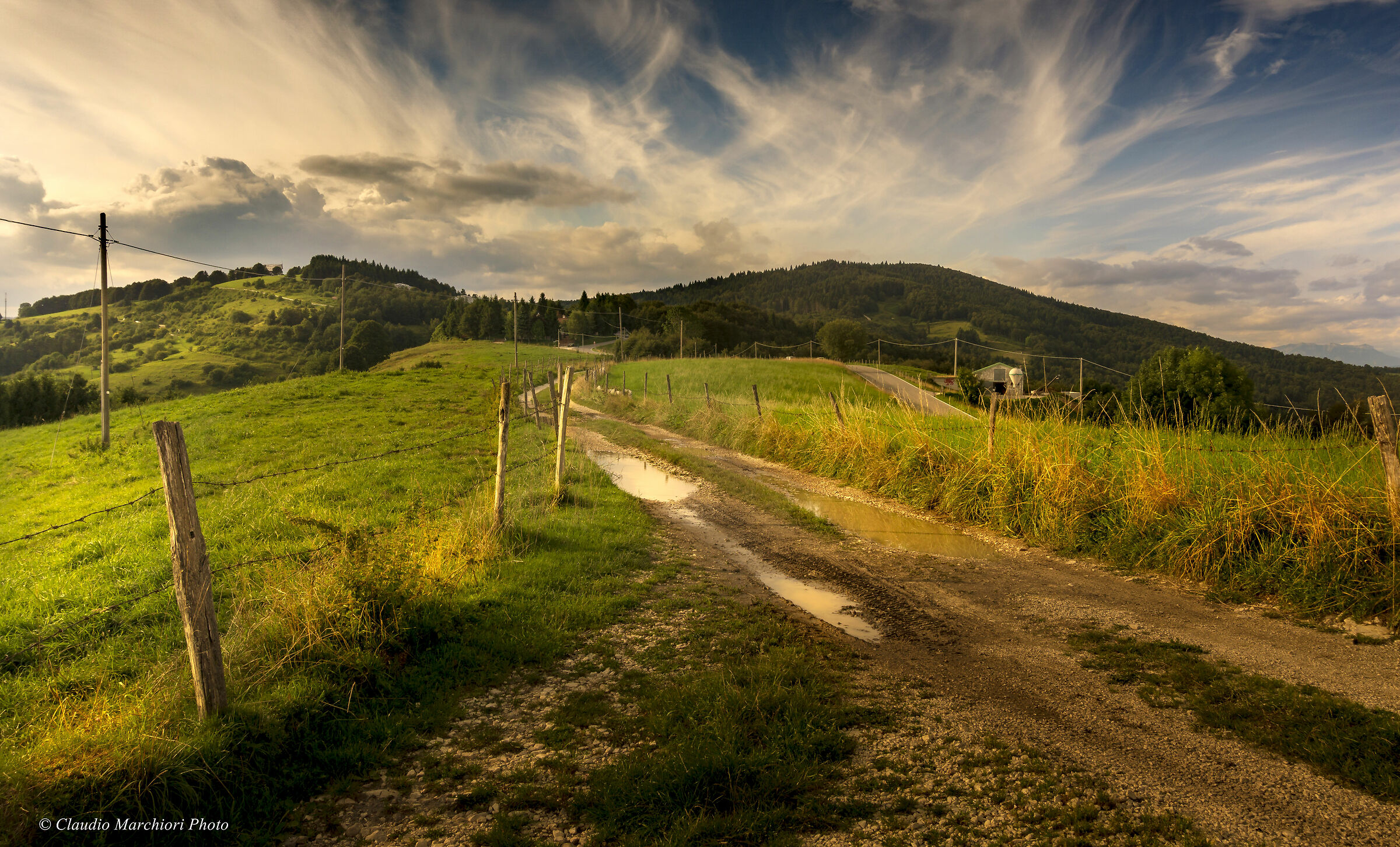 After the rain the serene