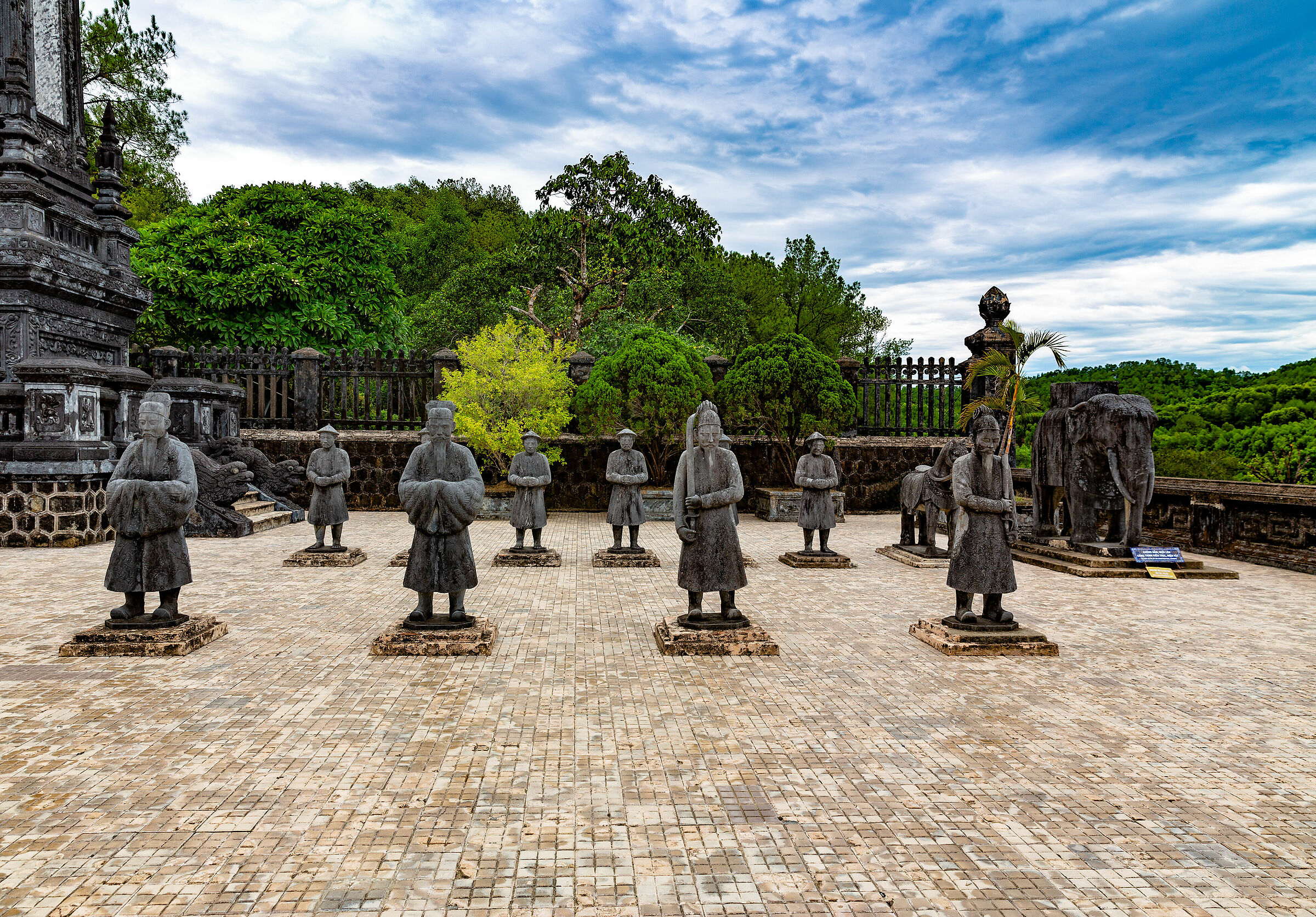 Stone Soldiers Khai Dinh Tomb in Hue