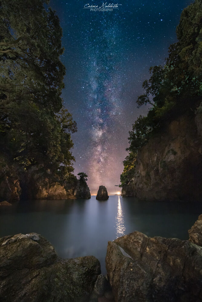 Caletta Lerici with Lighthouse Tino
