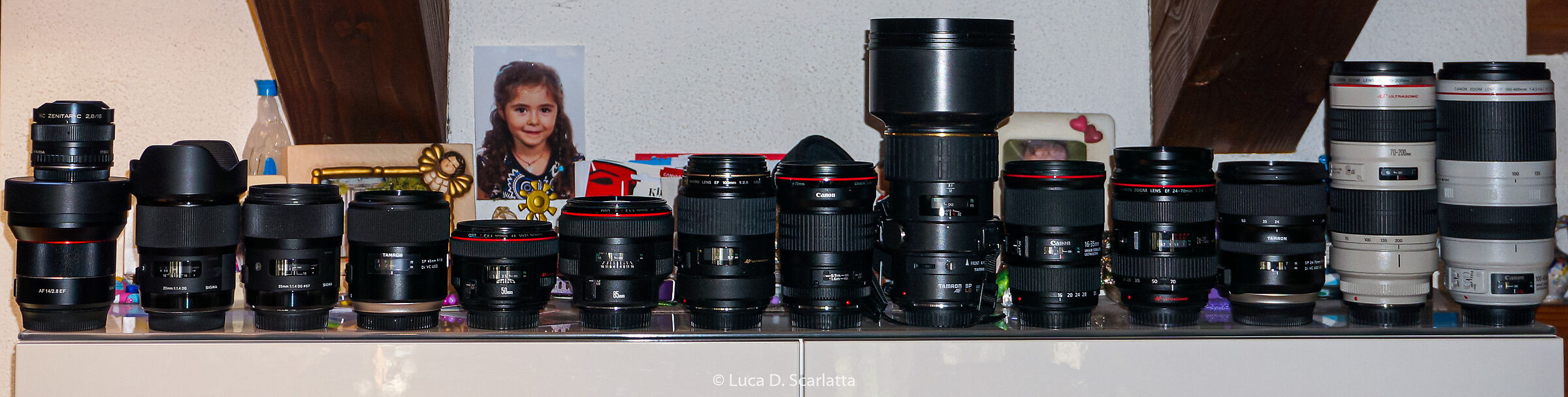 EF lenses collection