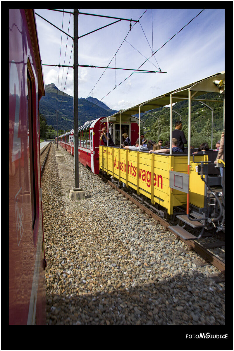 Bernina Red Train