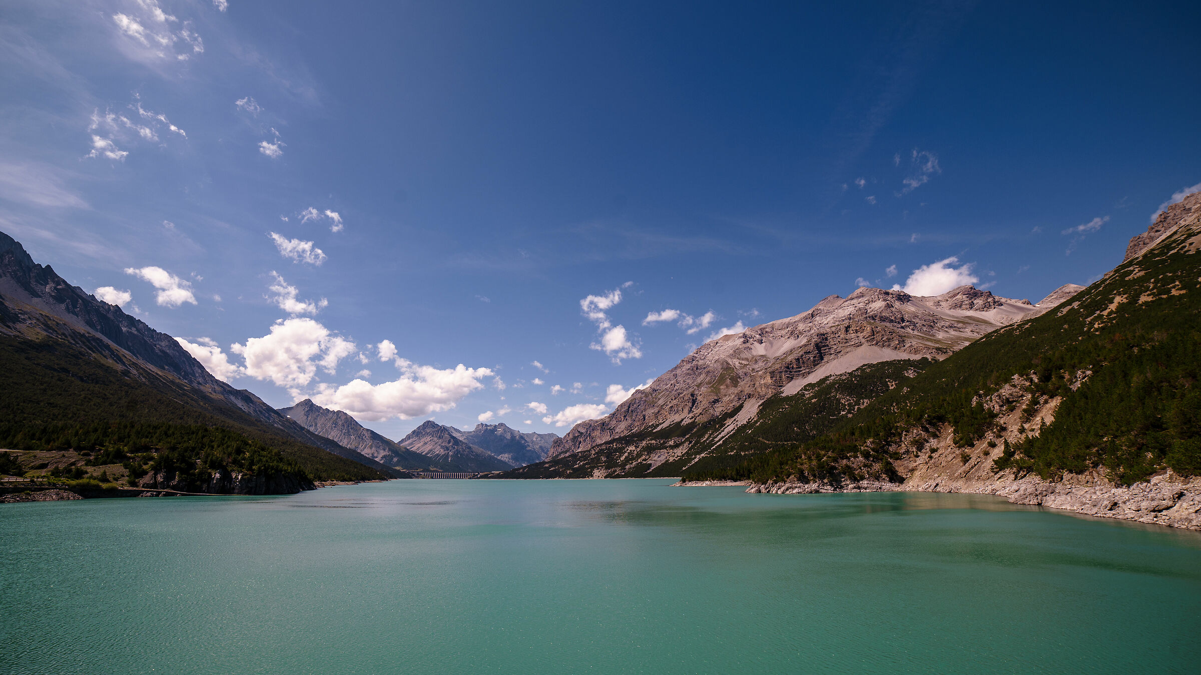 Dalla diga di Cancano