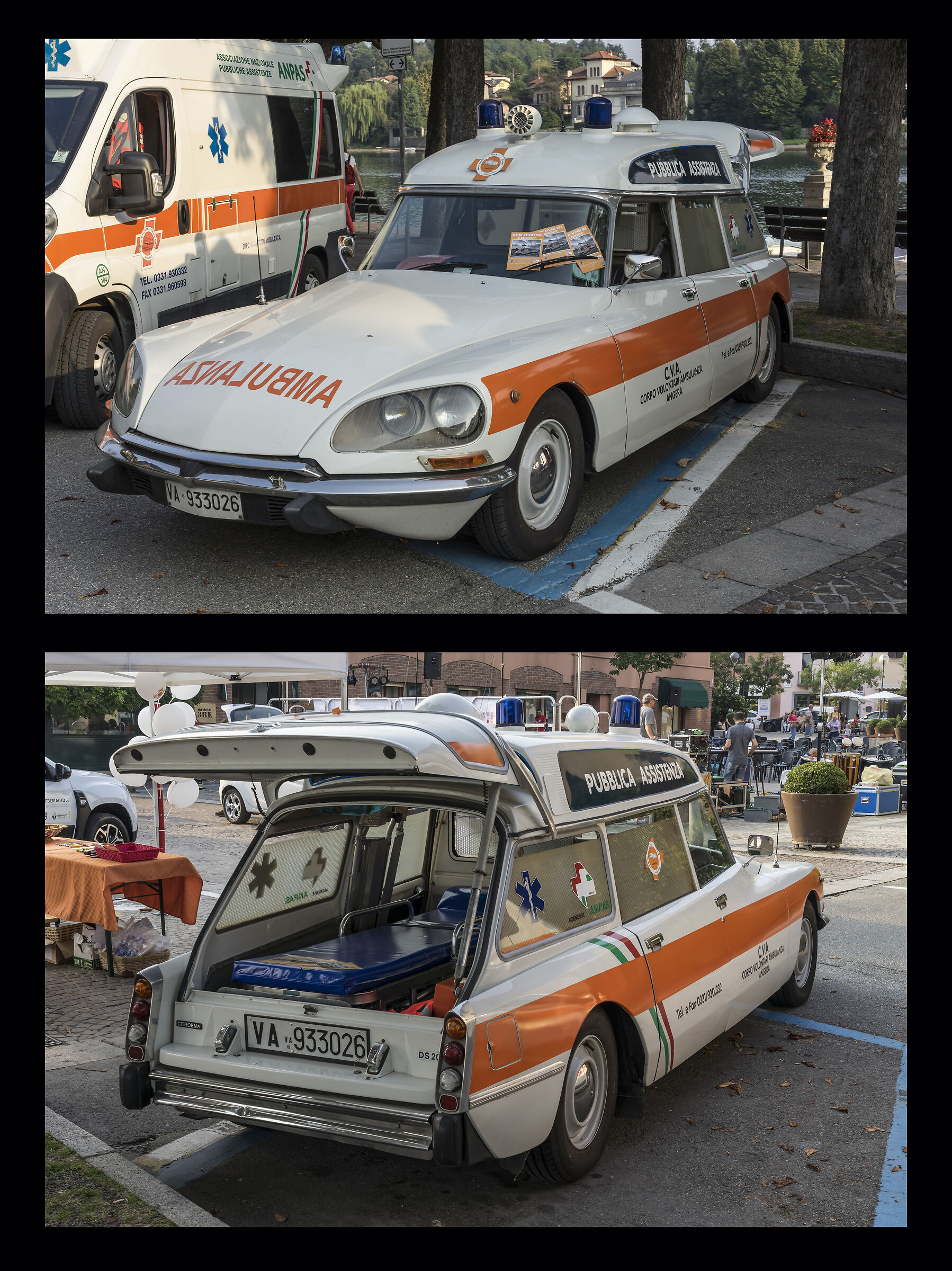 Citroen DS 20 Ambulanza (fine anni '60 - primi '70)