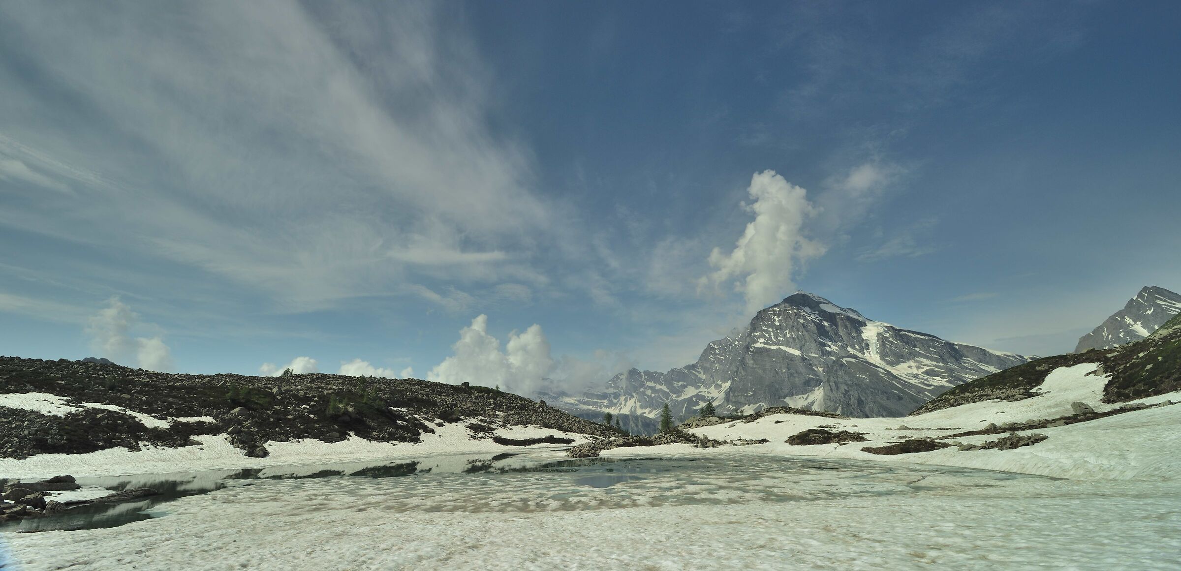 Lago Bianco Alpe Veglia m 2153
