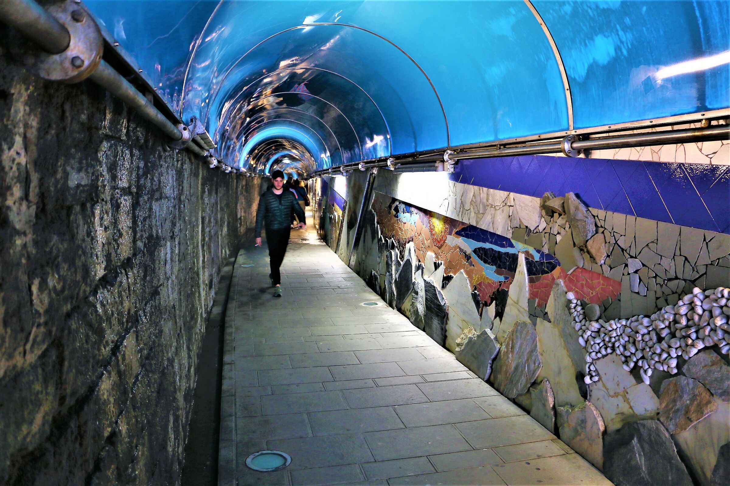 Magical lights in the tunel